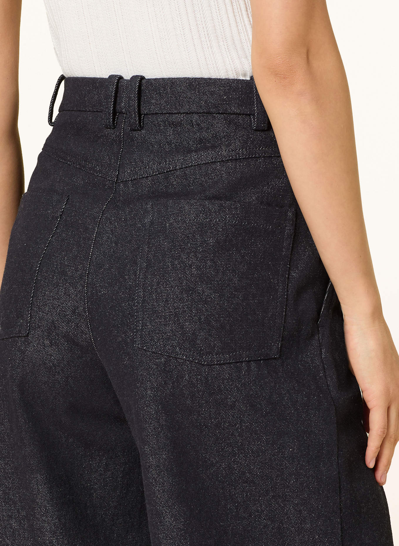 VINCE Barrel Jeans: 411DIN DEEP INDIGO