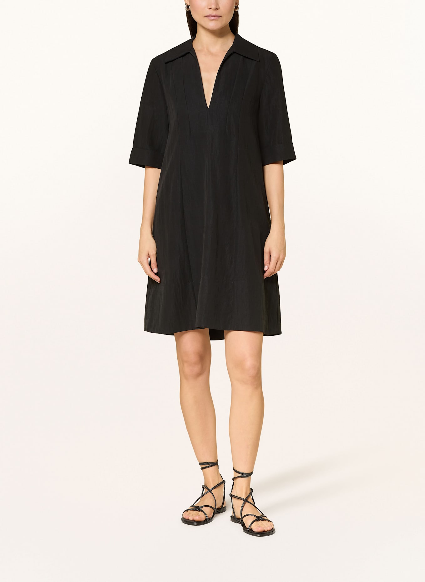 VINCE Kleid: SCHWARZ