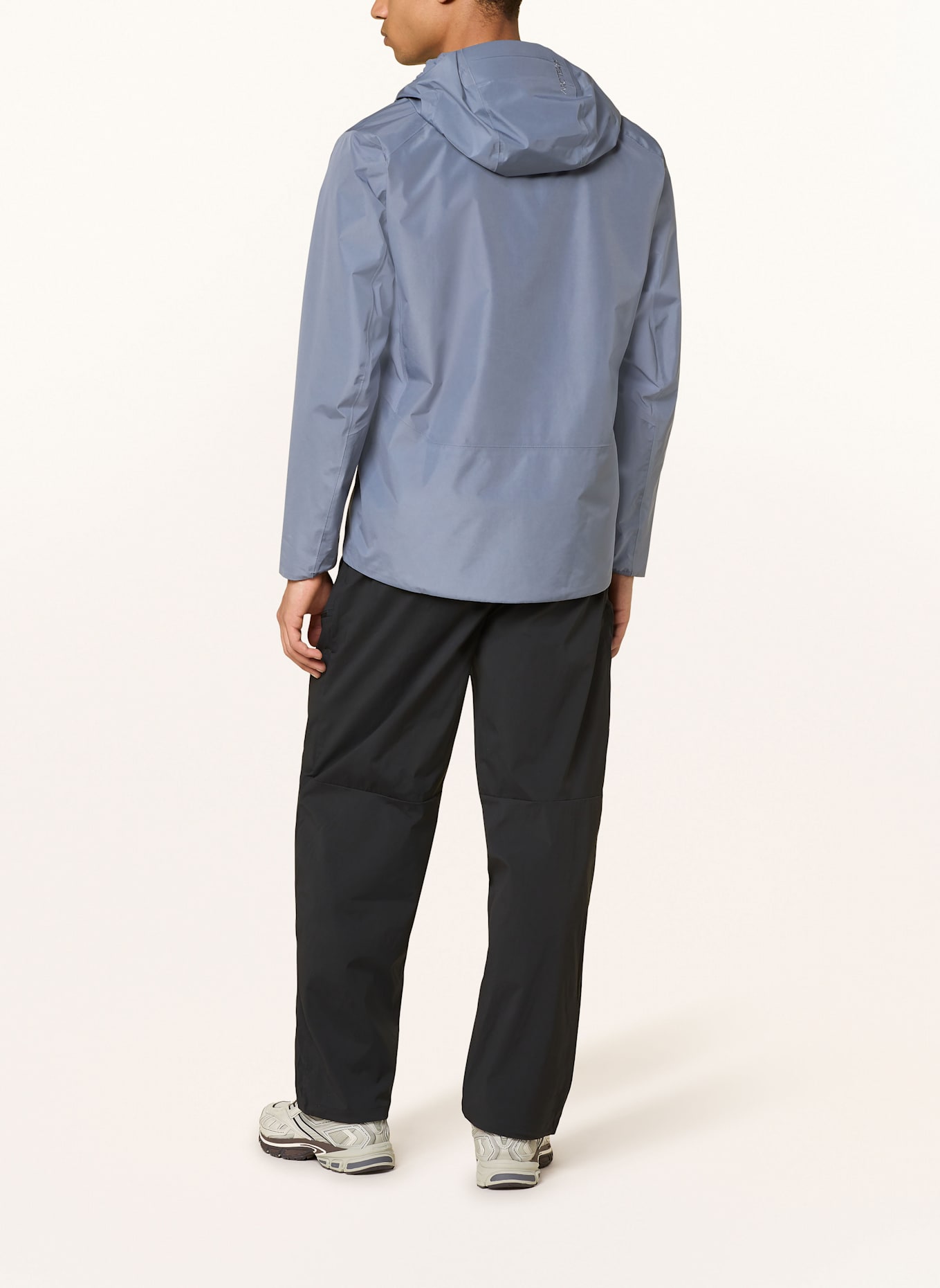 ARC'TERYX Funktionsjacke SOLANO HOODIE: BLAUGRAU