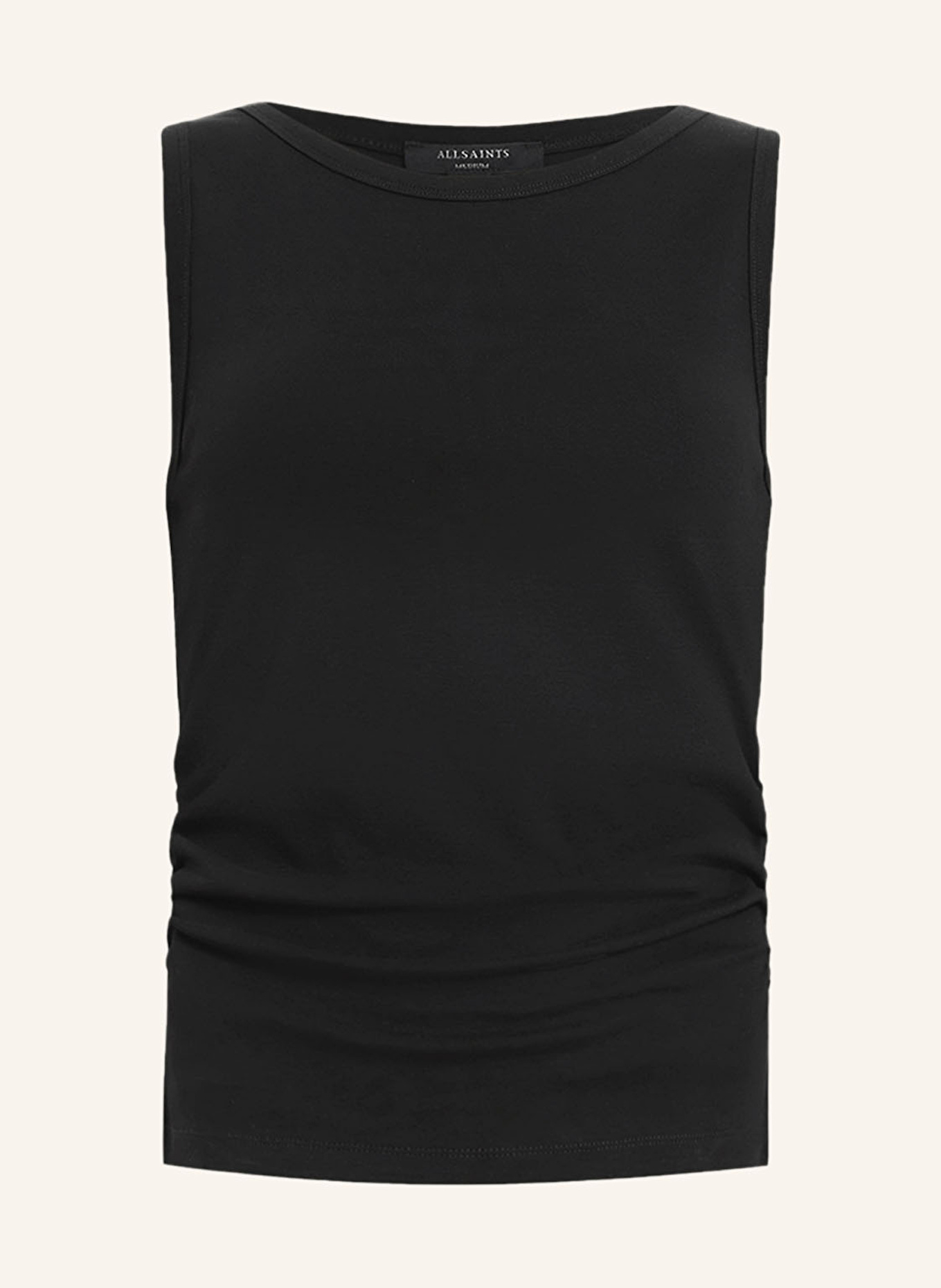 ALLSAINTS Top KATARINA: ČERNÁ