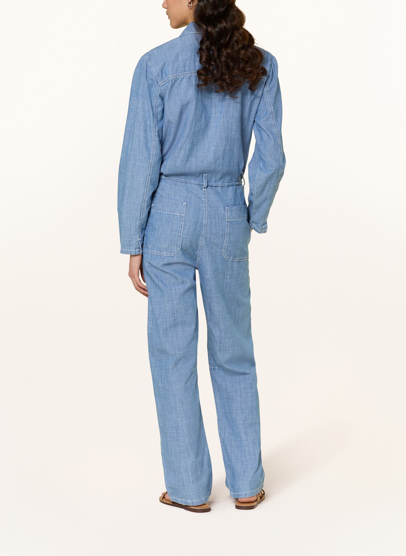 ba&sh Džínový overal KIDIS: TMAVĚ MODRÁ