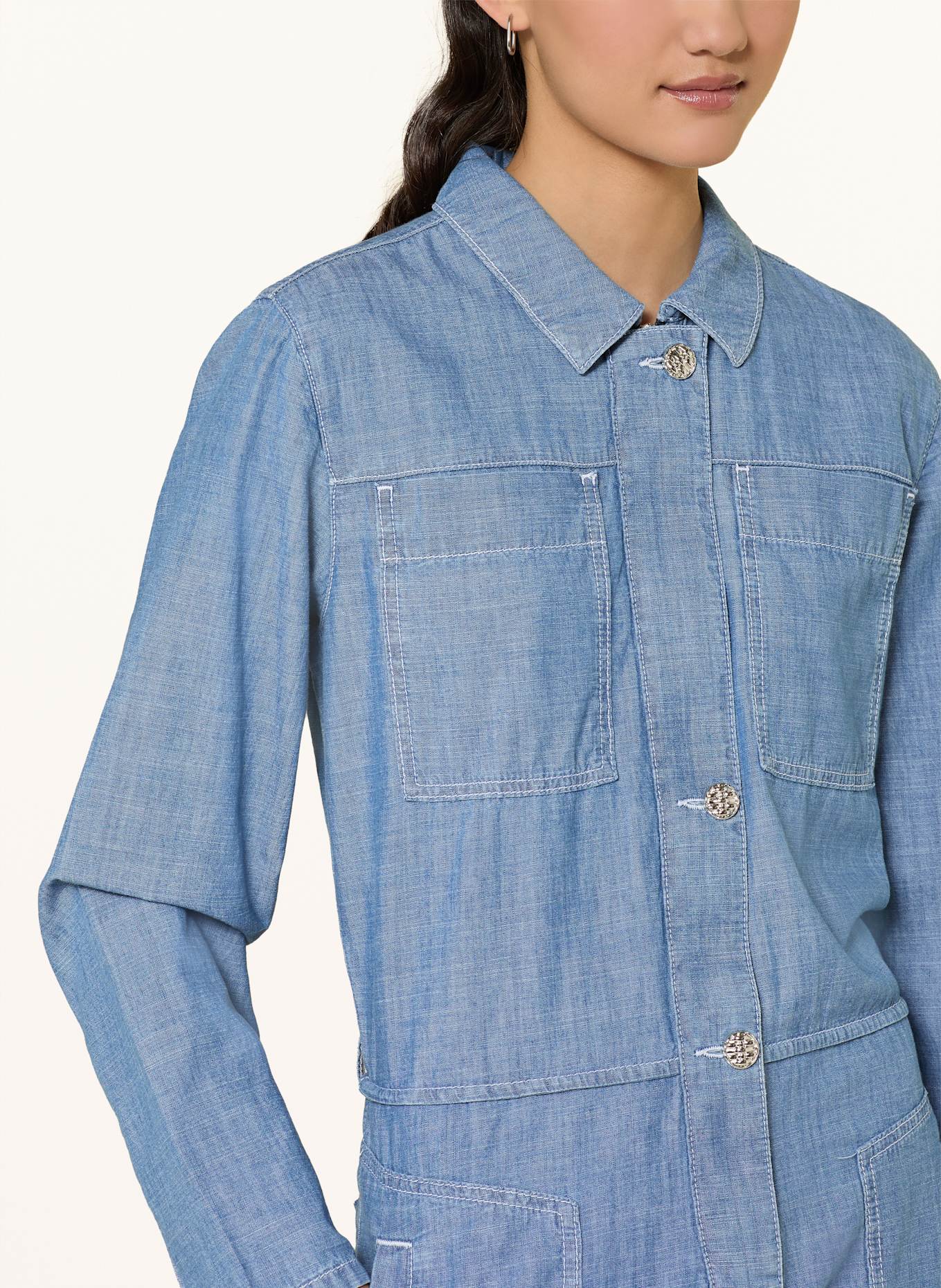 ba&sh Džínový overal KIDIS: TMAVĚ MODRÁ