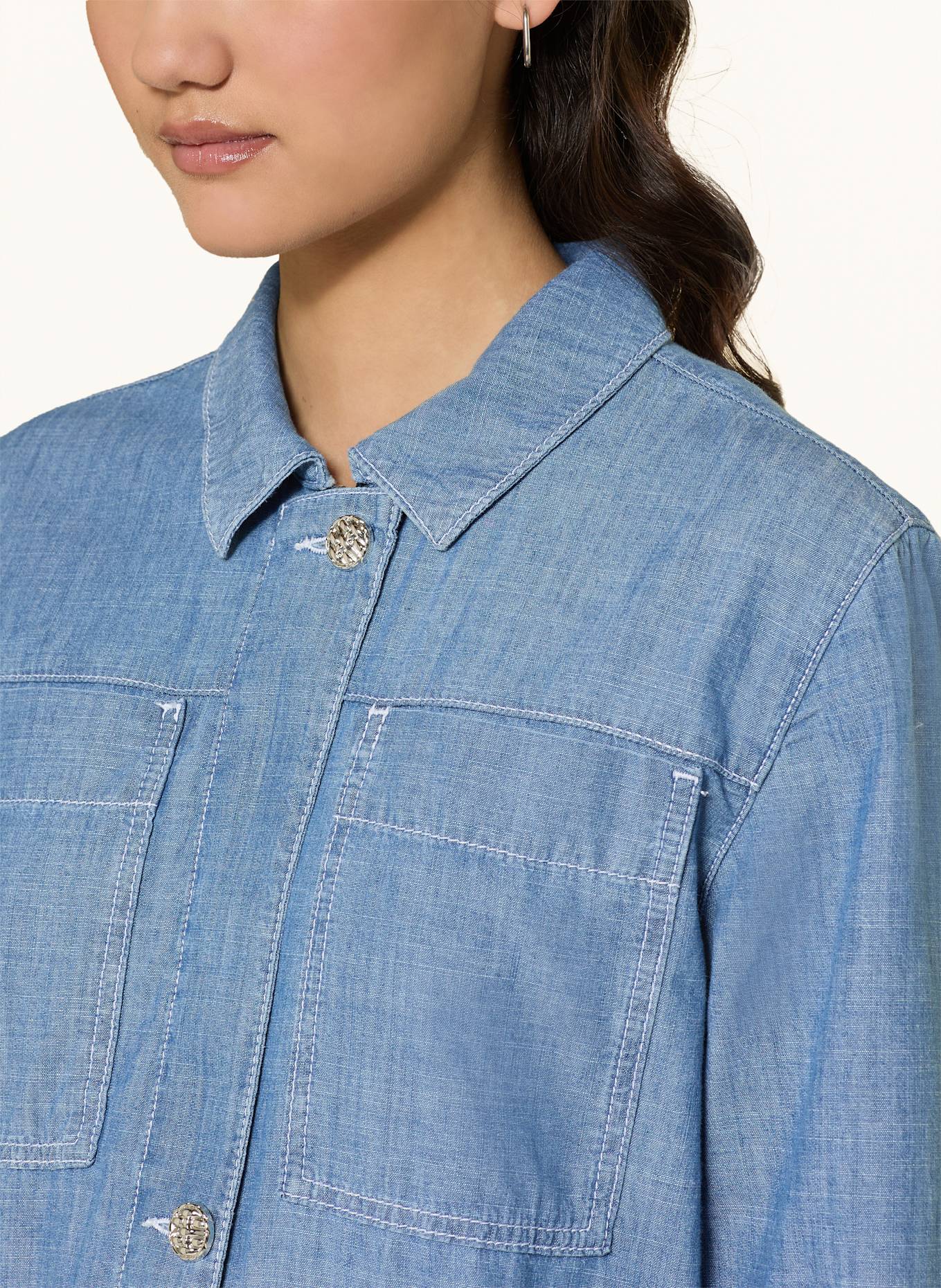 ba&sh Džínový overal KIDIS: TMAVĚ MODRÁ