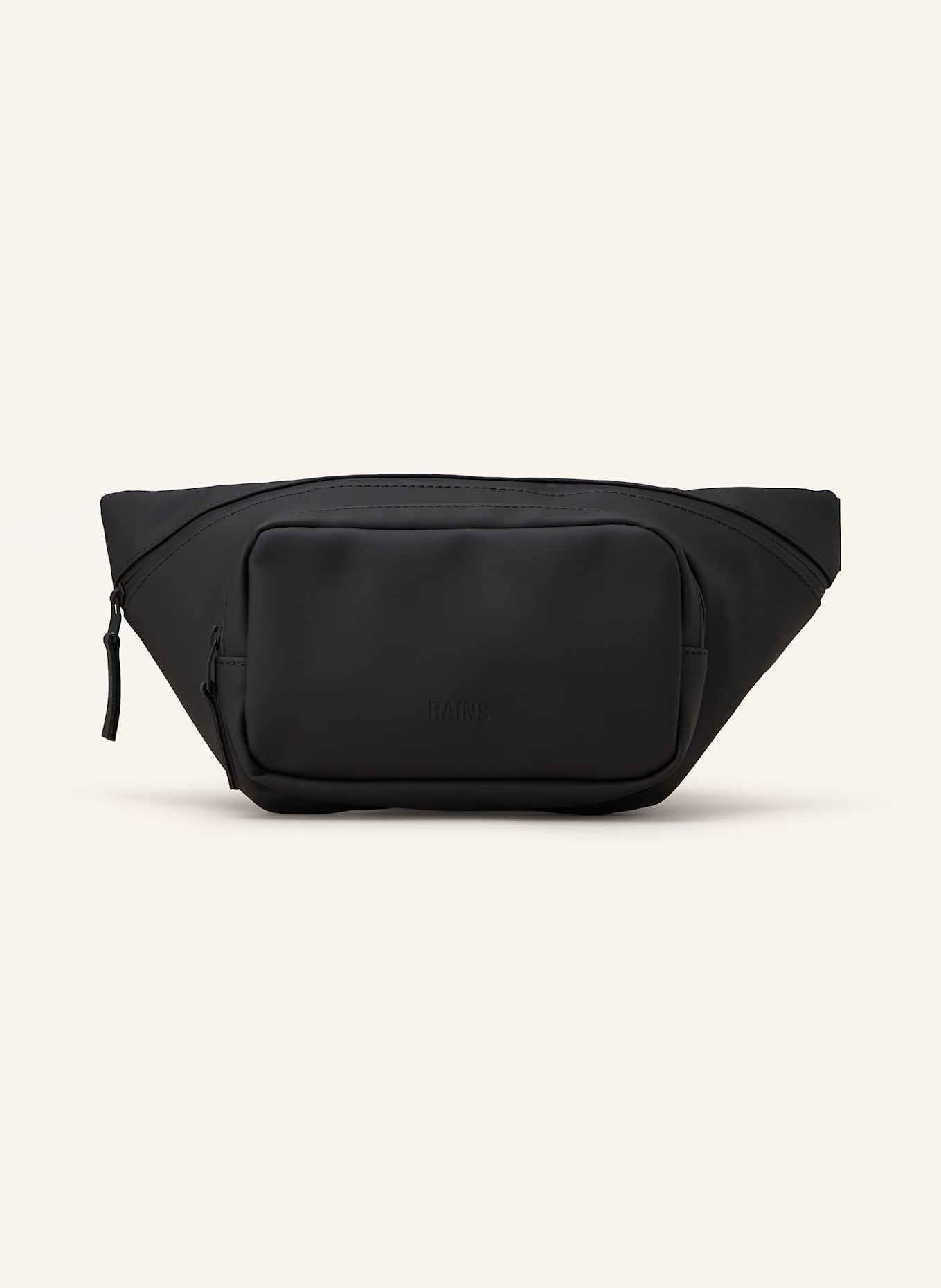 RAINS Waist bag BUM BAG W3: BLACK