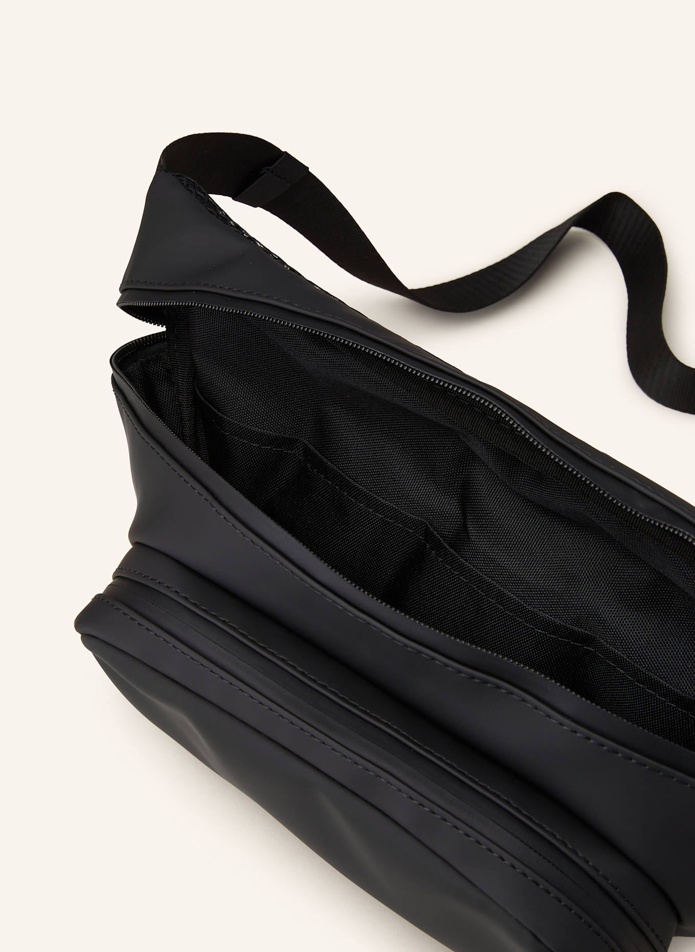 RAINS Waist bag BUM BAG W3: BLACK