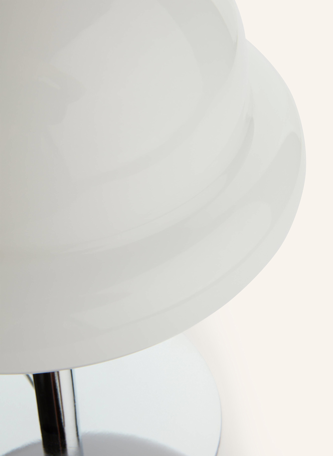 Jotex Tischleuchte BUBBA: WEISS / SILBER