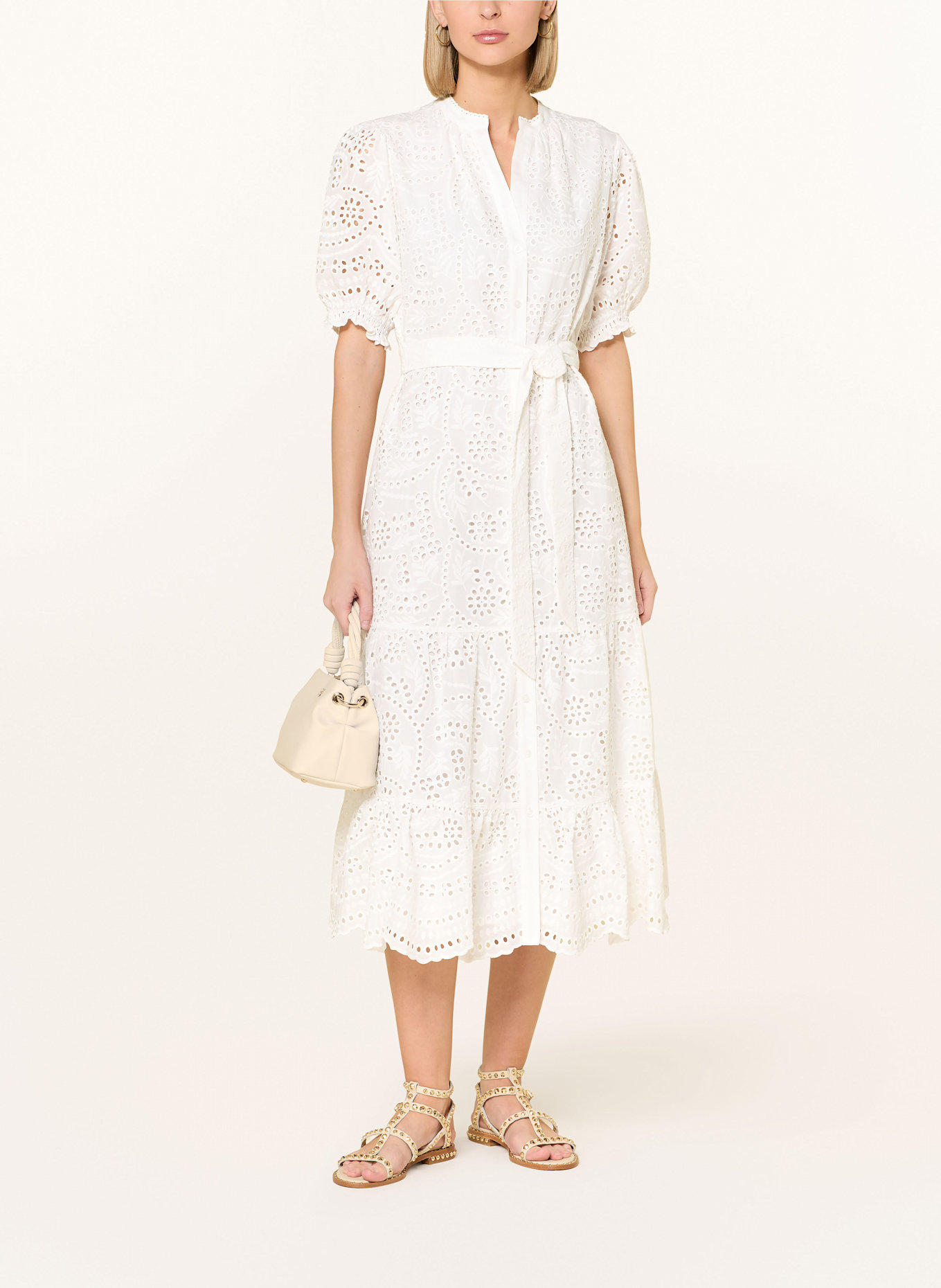 Hobbs Rosanna Broderie Dress Hobbs Rosanna Broderie Dress