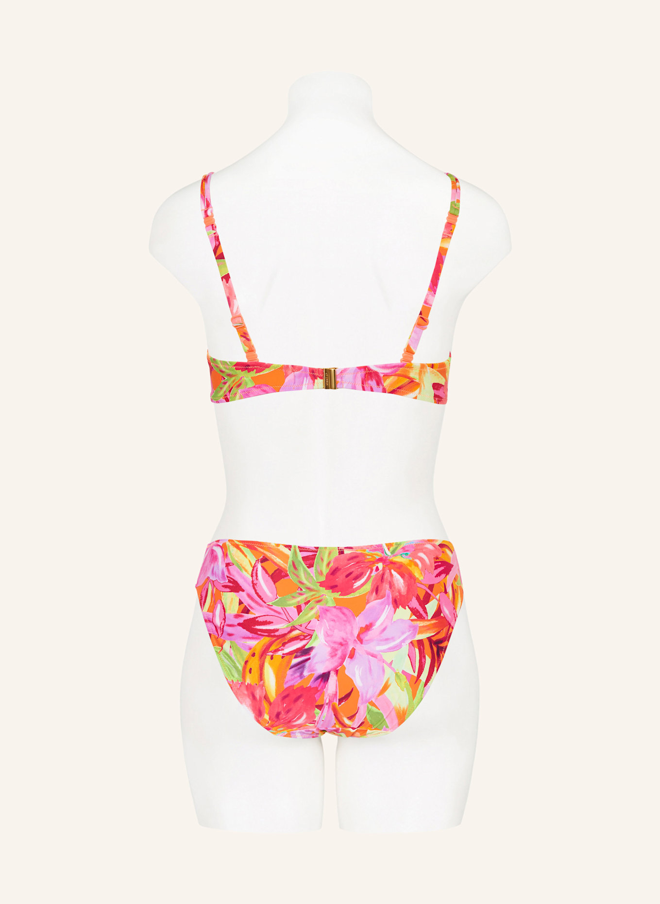MARIE JO Bügel-Bikini-Top SHUBRA: ORANGE/ ROSA/ GELB