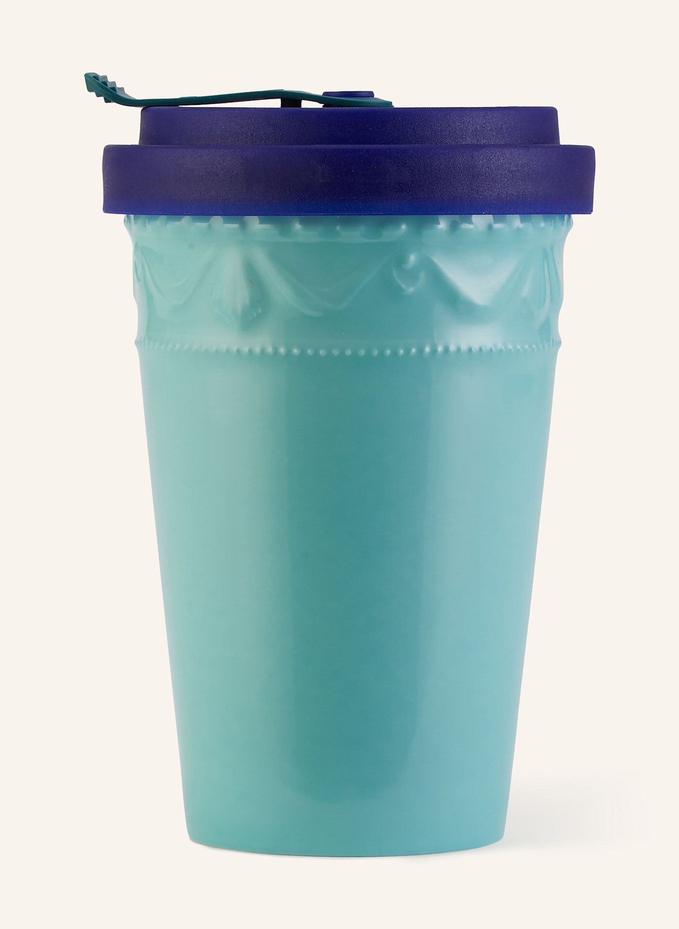 KPM Pohárek To Go KURLAND: TYRKYSOVÁ / TMAVĚ MODRÁ / ČERVENÁ