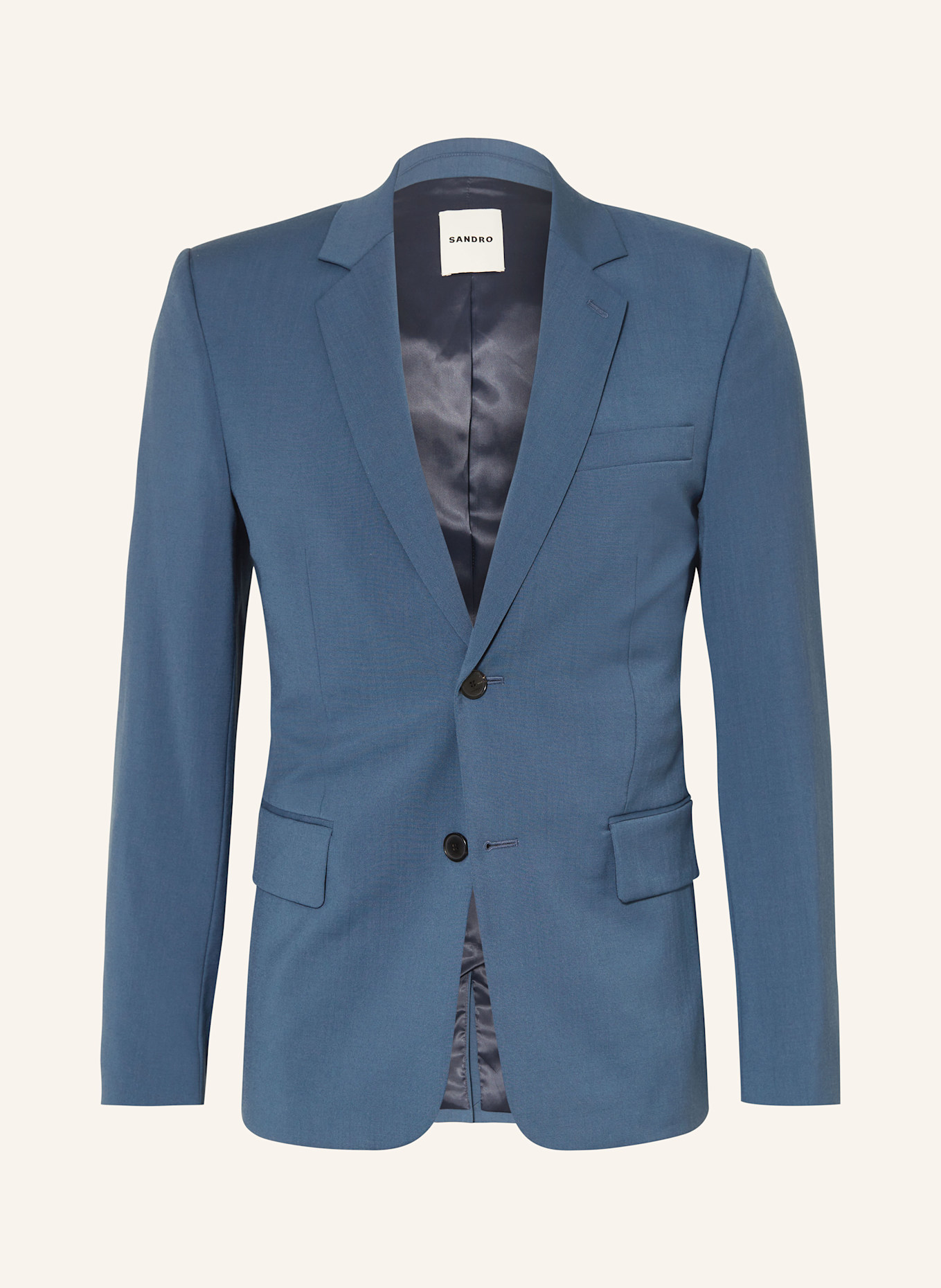 SANDRO Anzugsakko Extra Slim Fit: D347 THUNDERSTORM BLUE
