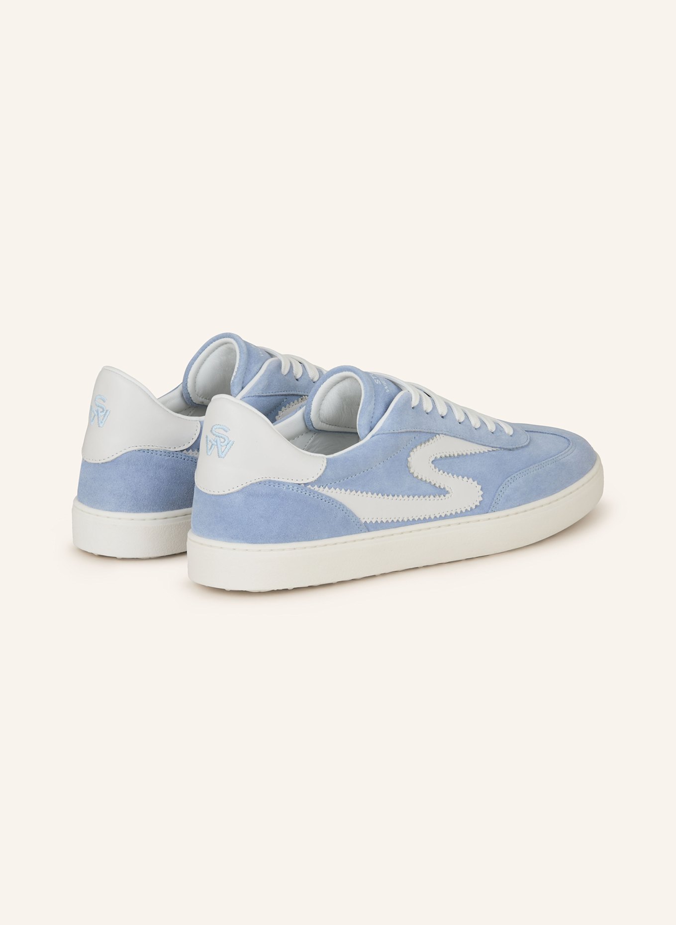 STUART WEITZMAN Sneaker RUNAROUND: HELLBLAU/ WEISS