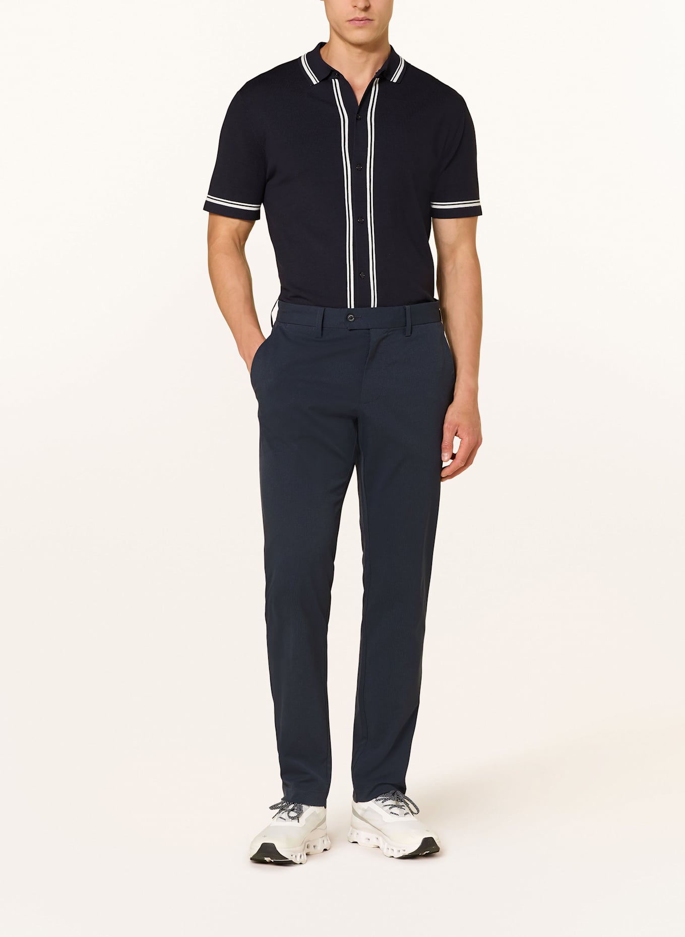 J.LINDEBERG Golfhose: DUNKELBLAU