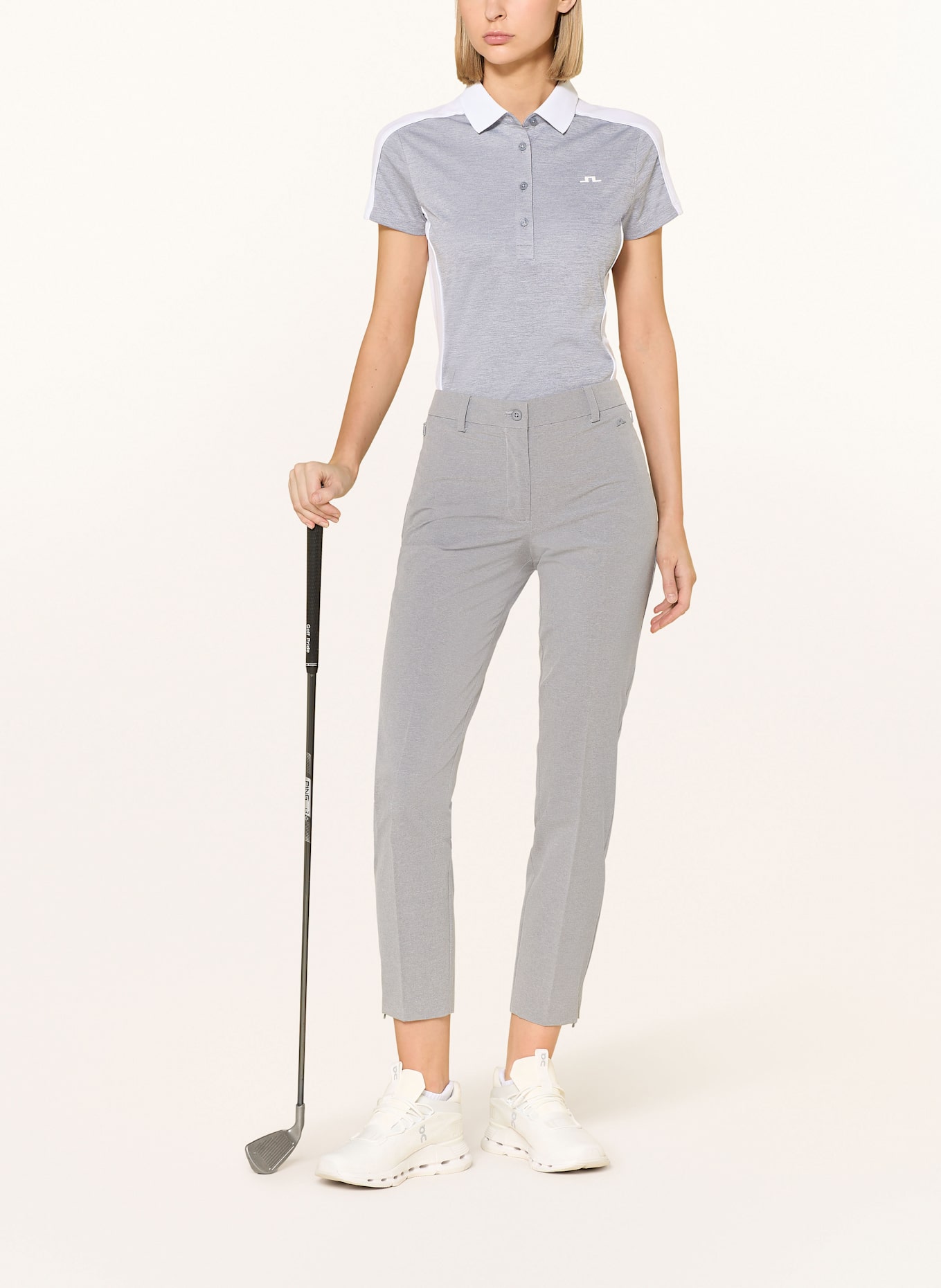 J.LINDEBERG Spodnie golfowe: SZARY