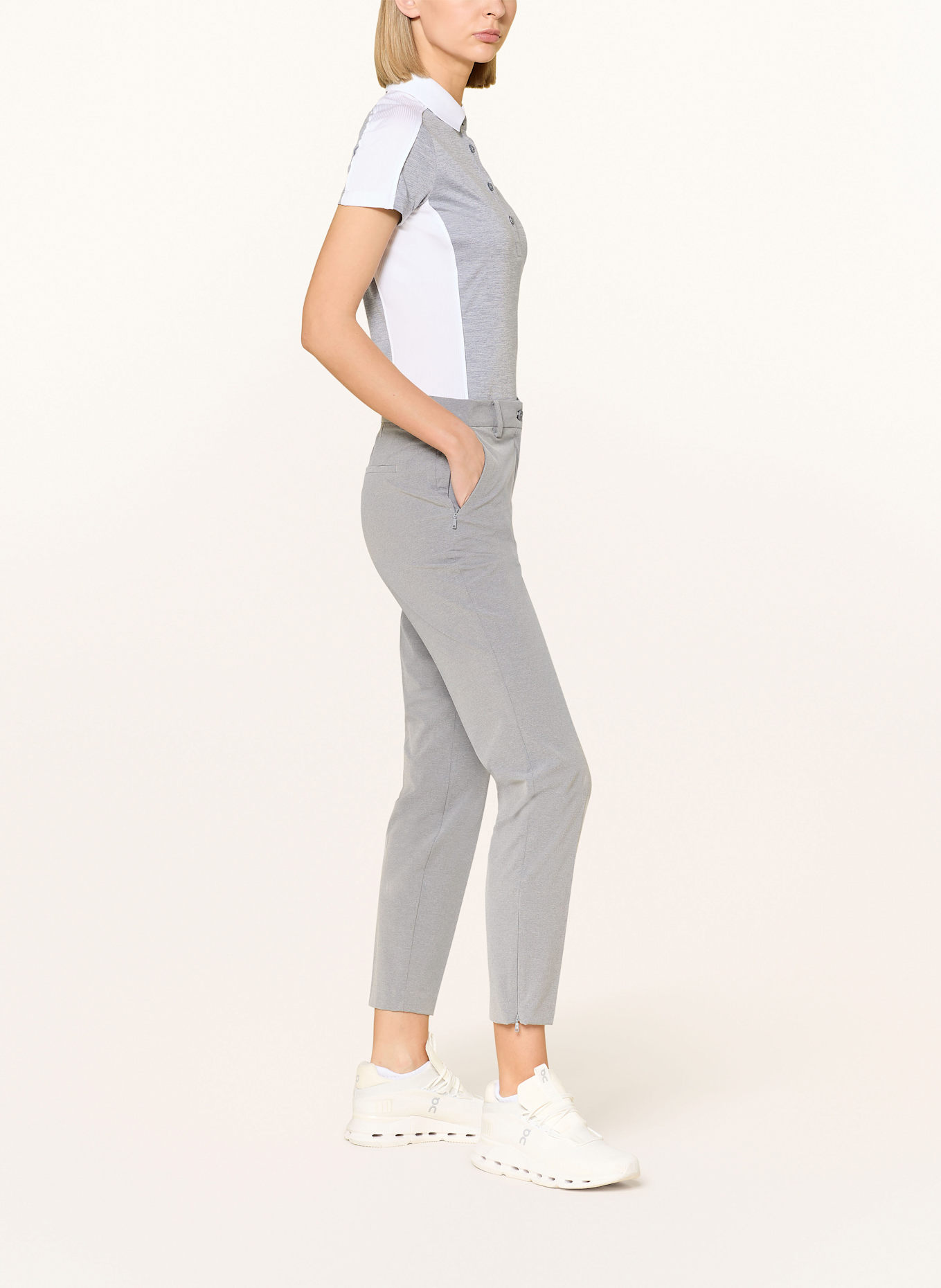 J.LINDEBERG Spodnie golfowe: SZARY