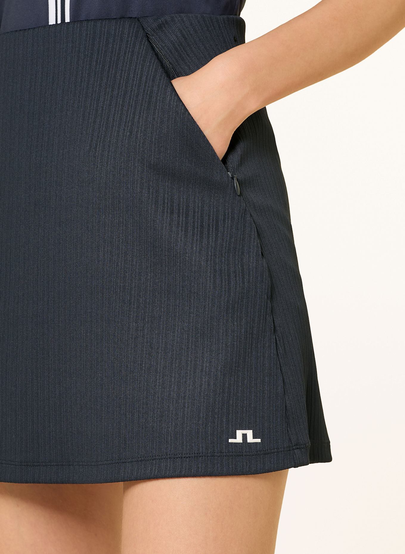 J.LINDEBERG Golfová sukně: TMAVĚ MODRÁ