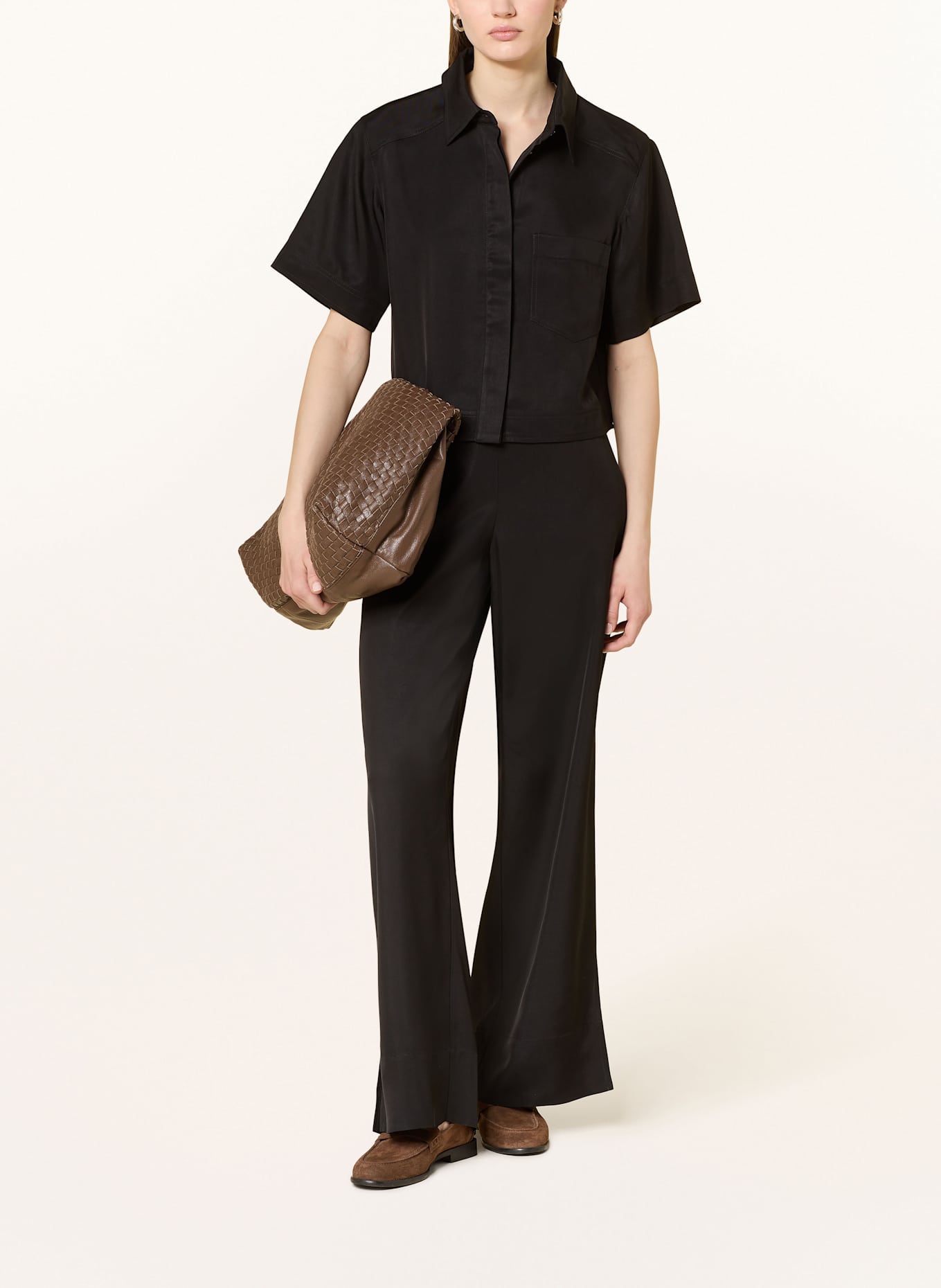 Marc O'Polo Trousers: BLACK