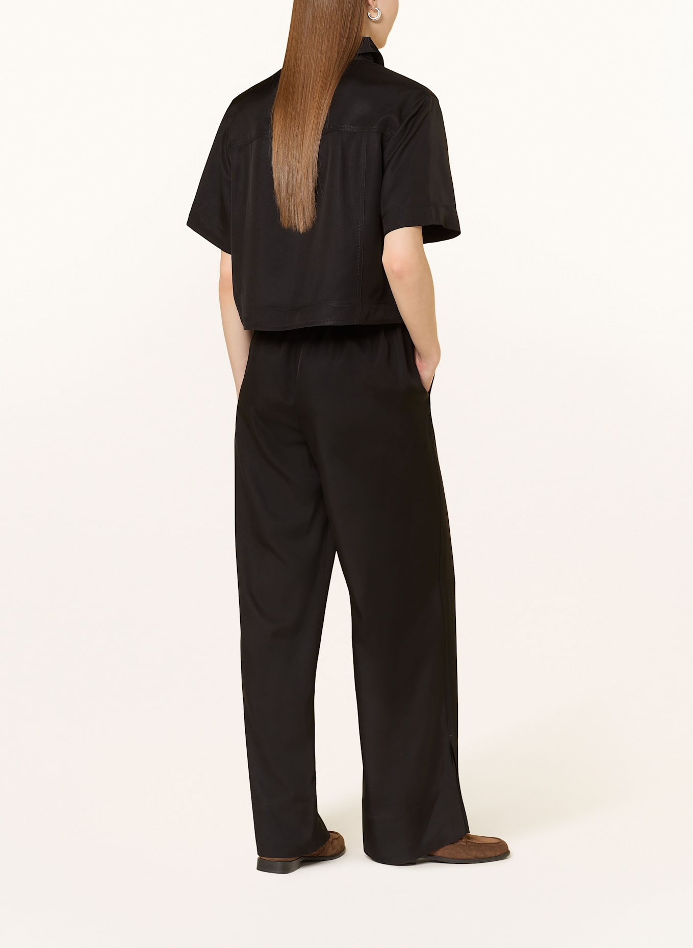 Marc O'Polo Trousers: BLACK