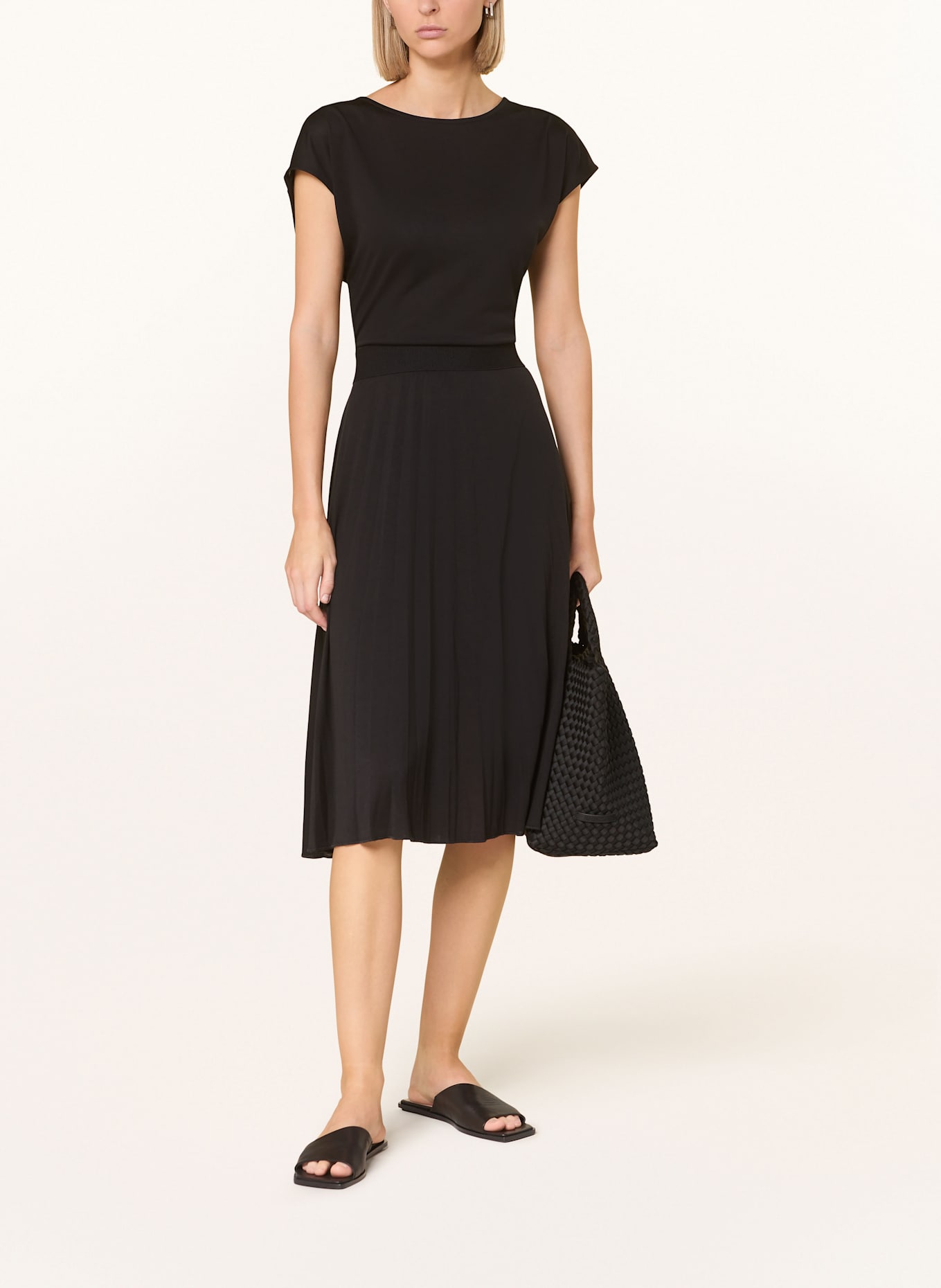 Marc O'Polo Jerseykleid: SCHWARZ