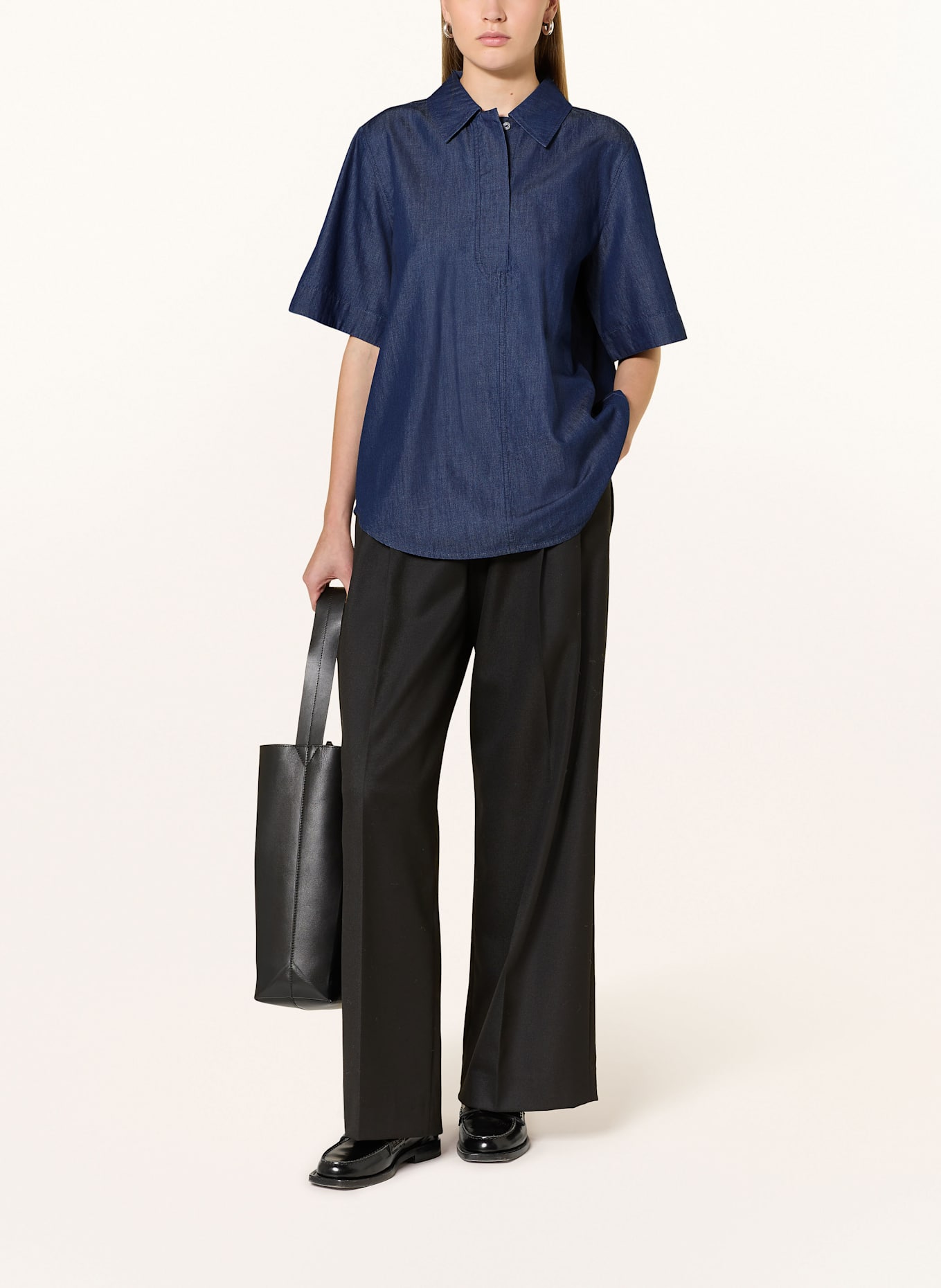 Marc O'Polo Blusenshirt: DUNKELBLAU