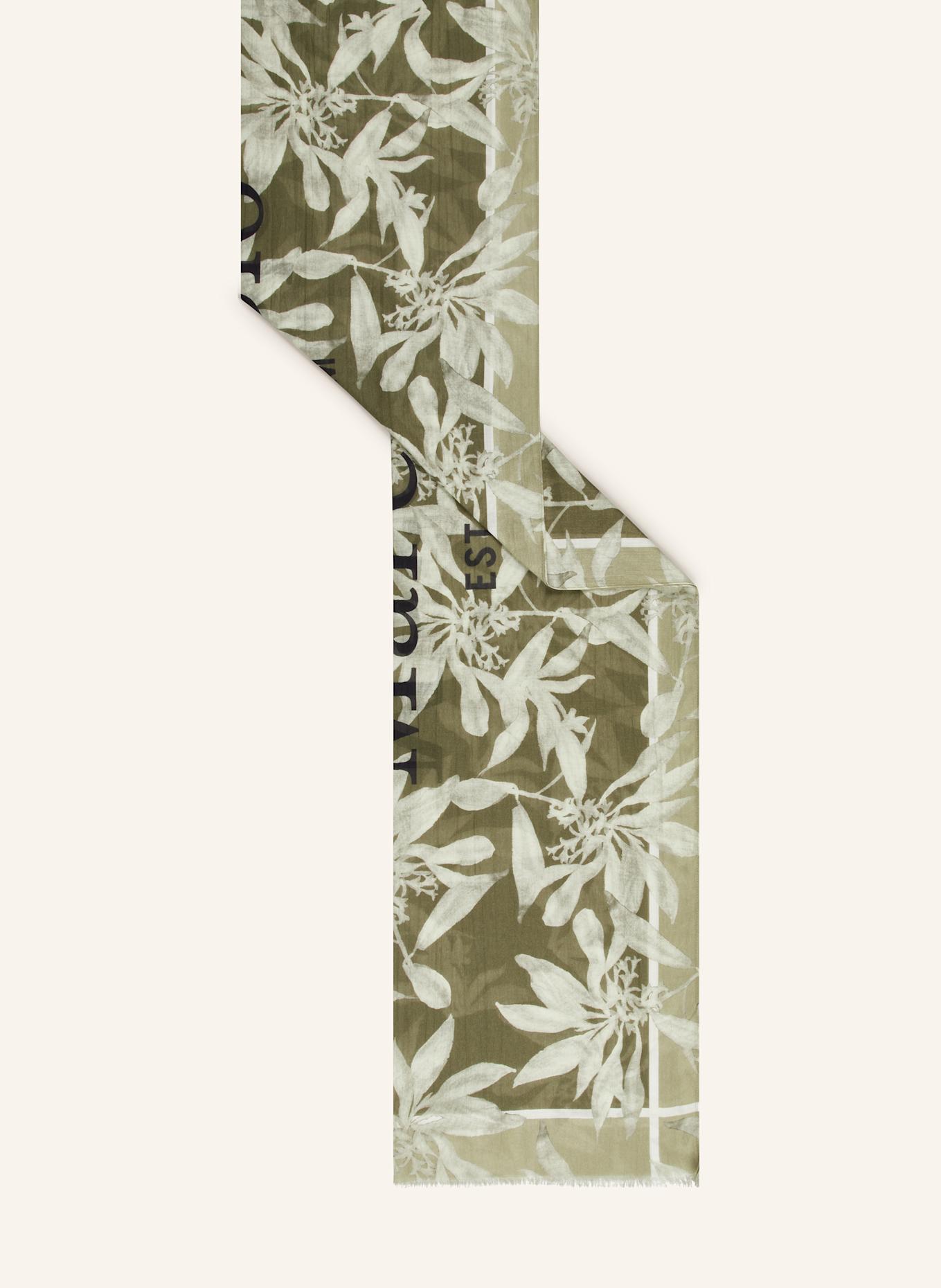 Marc O'Polo Schal: GRÜN / HELLGRÜN / ECRU