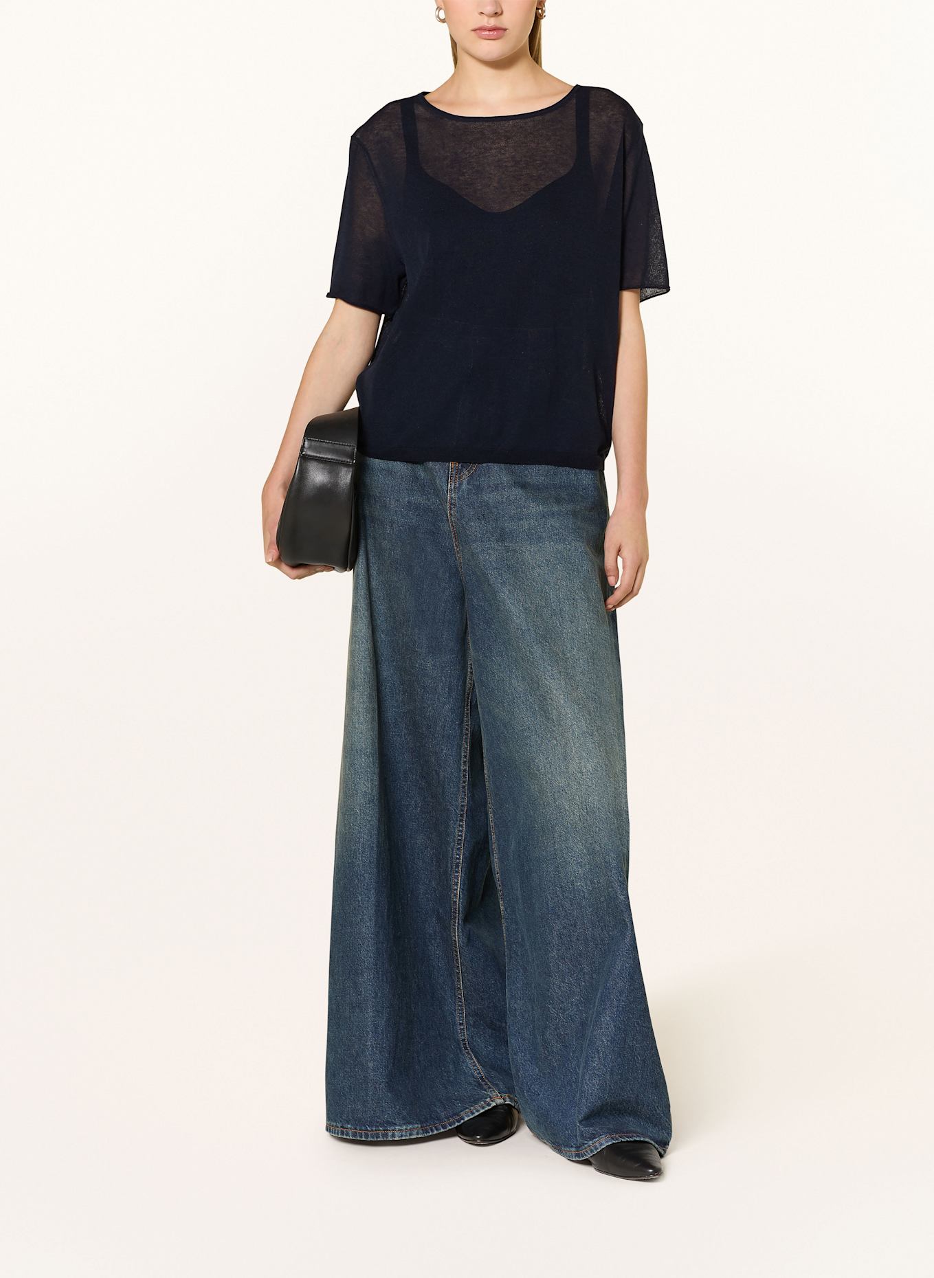 Marc O'Polo Strickshirt: DUNKELBLAU