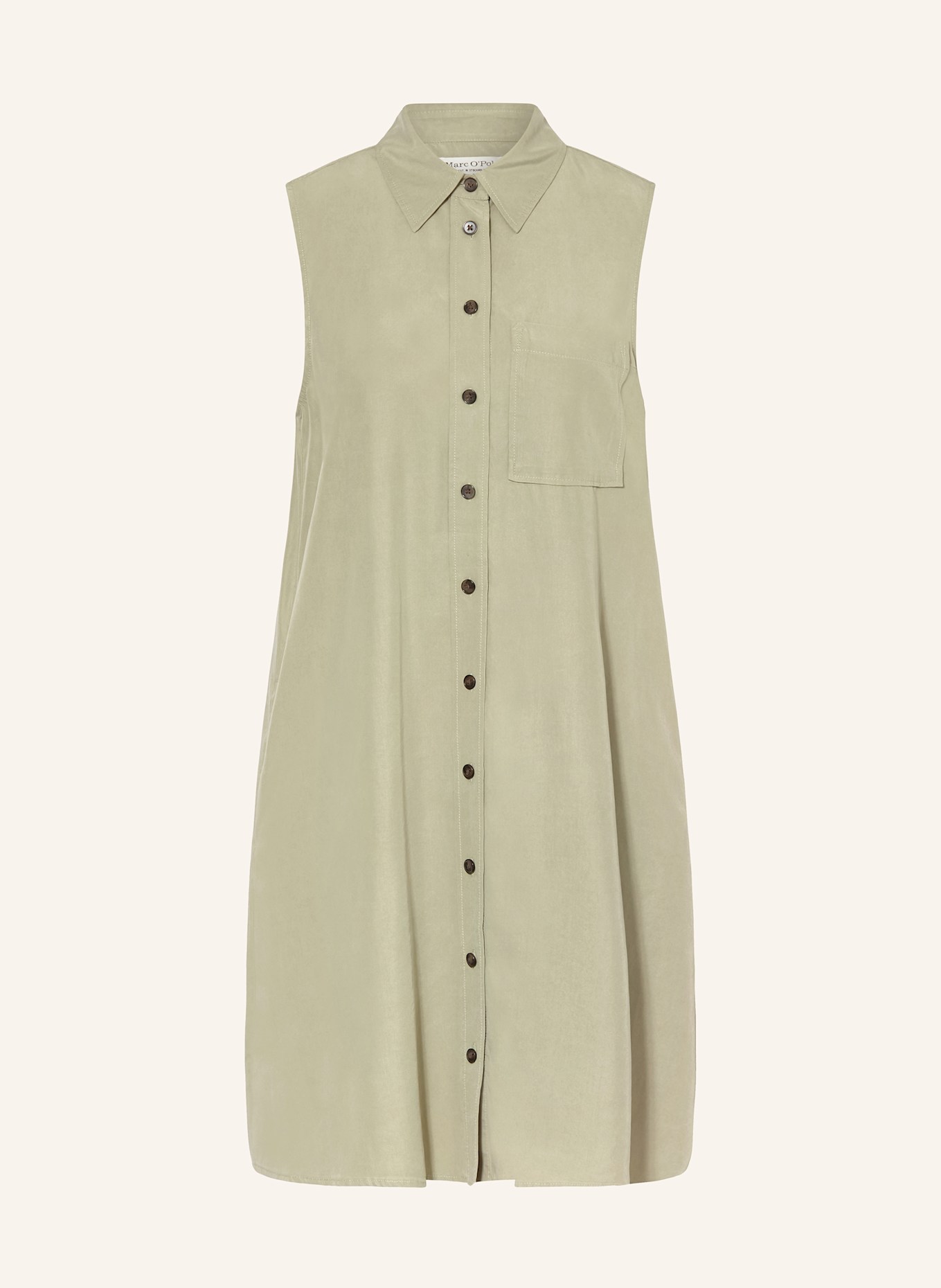 Marc O'Polo Hemdblusenkleid: HELLGRÜN