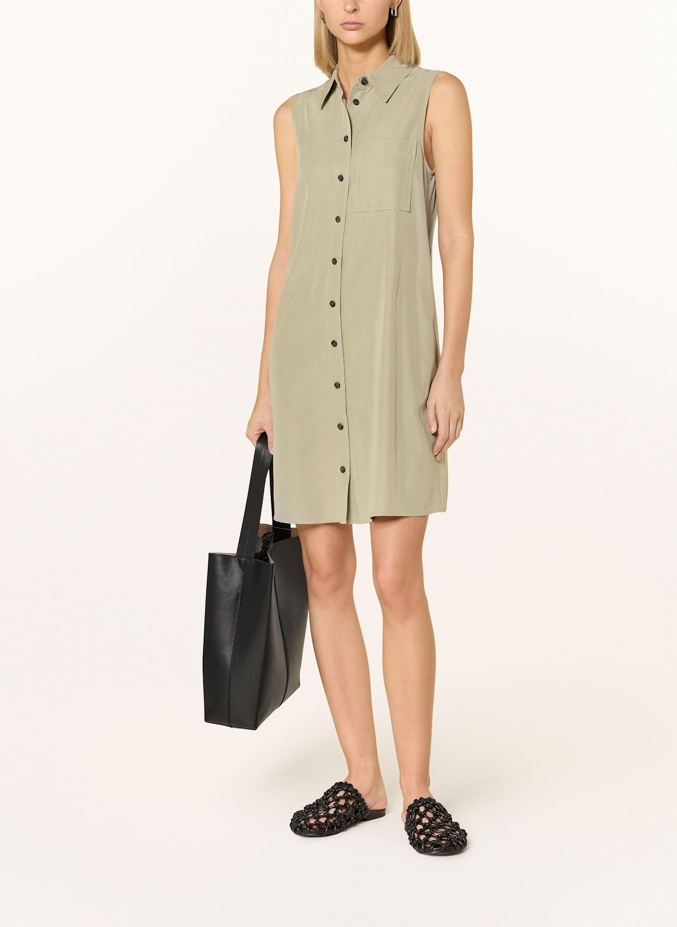 Marc O'Polo Hemdblusenkleid: HELLGRÜN