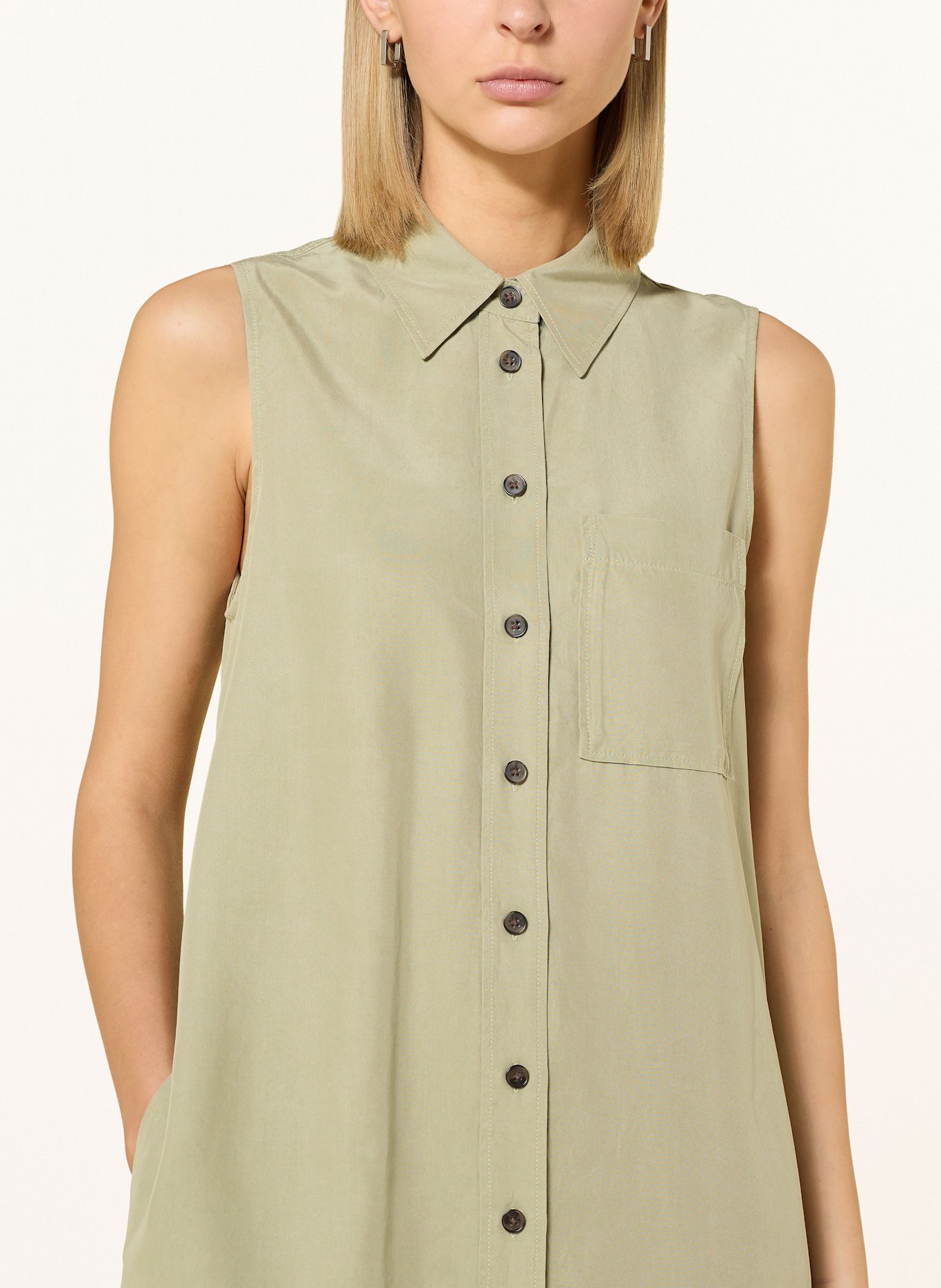 Marc O'Polo Hemdblusenkleid: HELLGRÜN