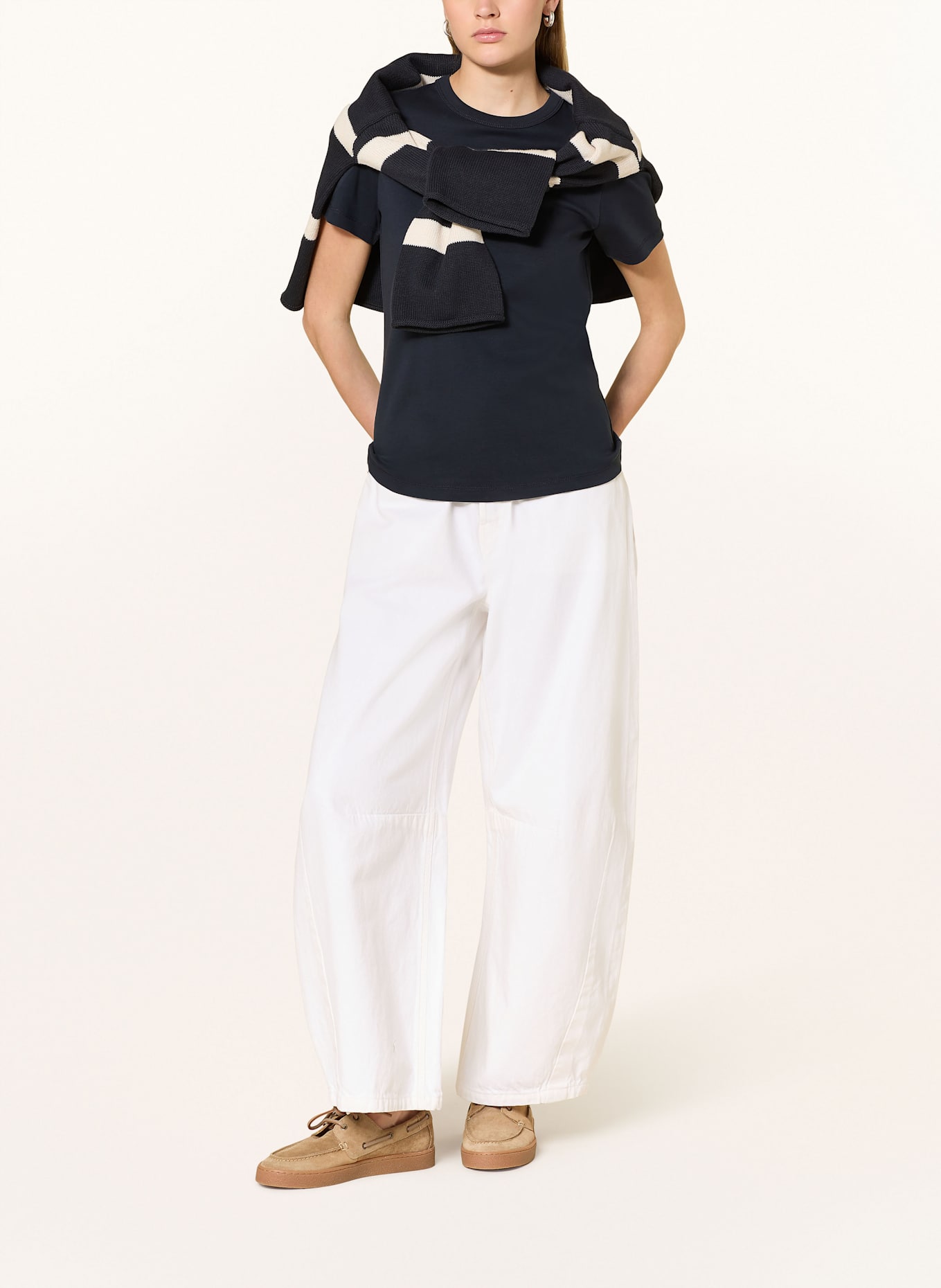 Marc O'Polo T-Shirt: DUNKELBLAU