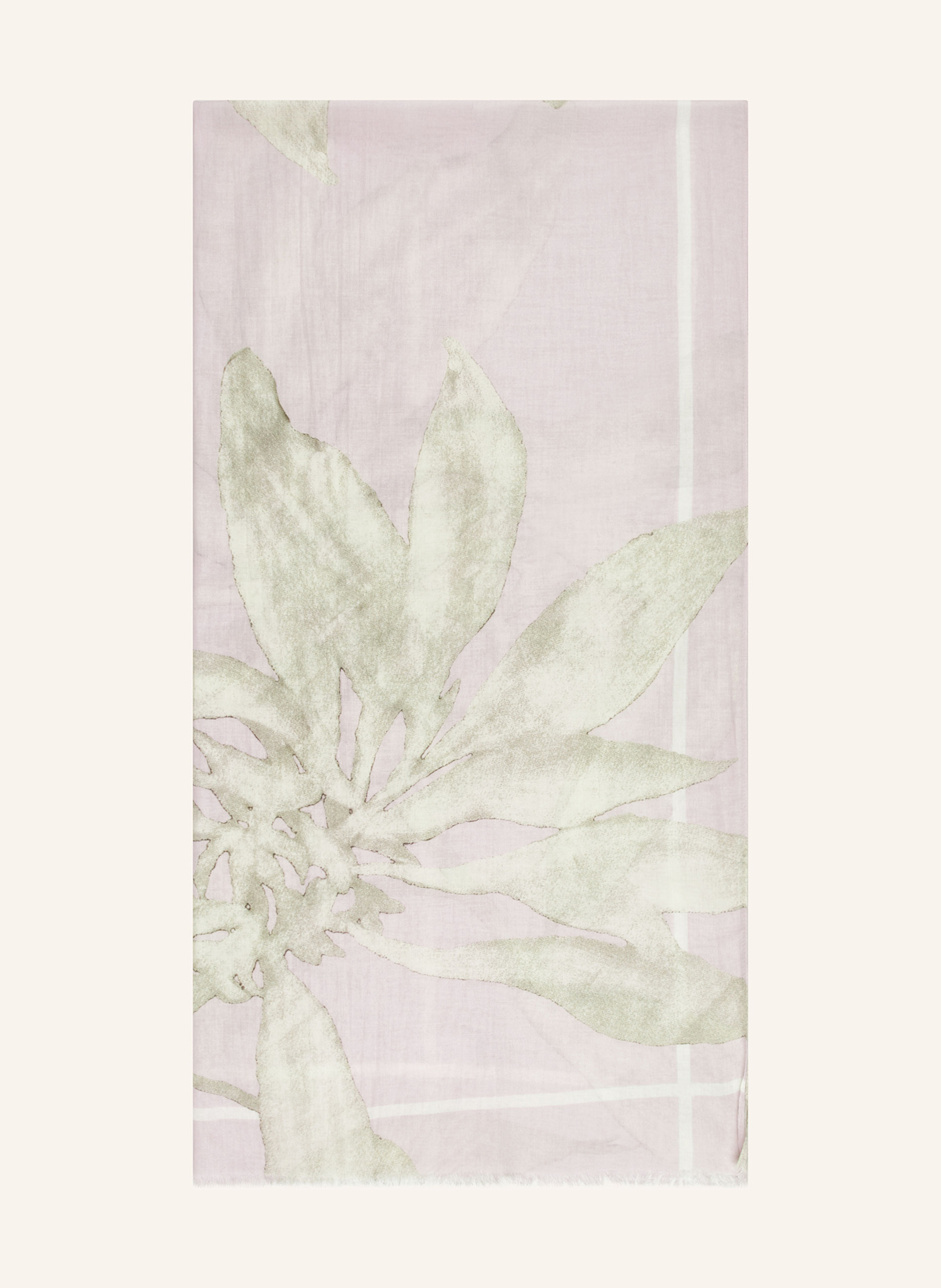 Marc O'Polo Schal: ECRU / ROSA