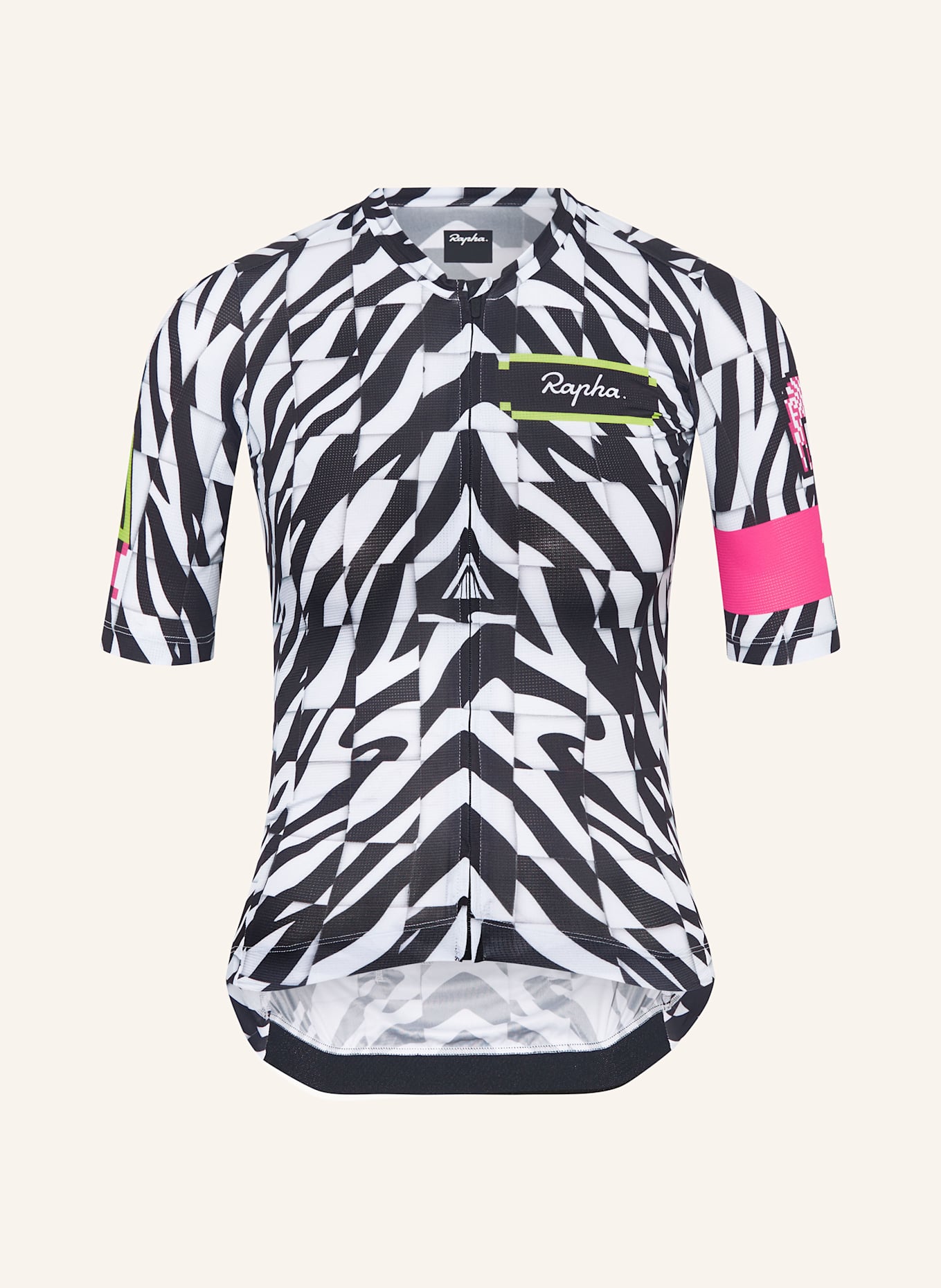 Rapha Radtrikot AMANI PRO TEAM TRAINING: SCHWARZ / WEISS