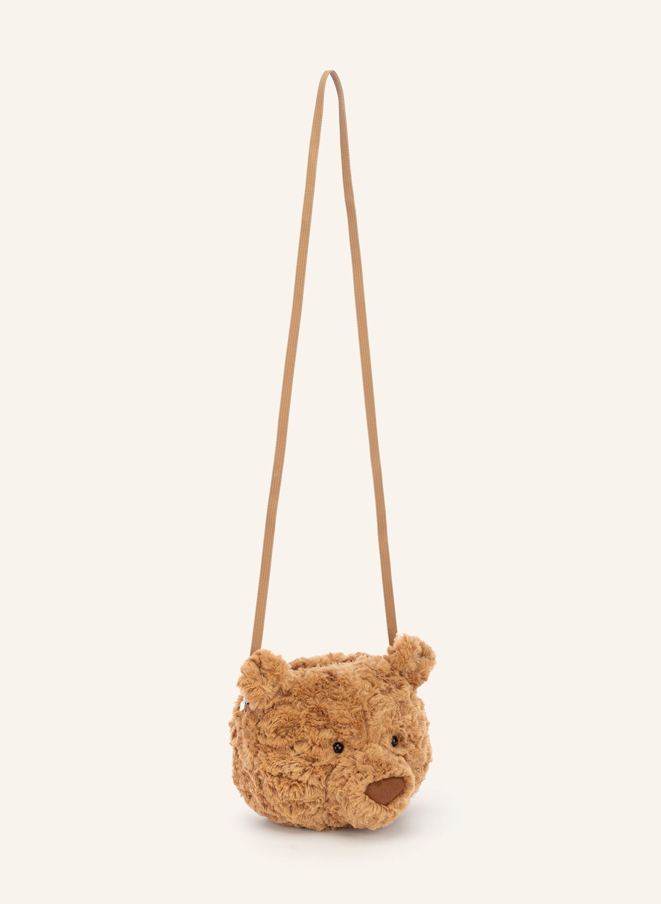 Jellycat Torba na ramię BARTHOLOMEW BEAR: BRĄZOWY