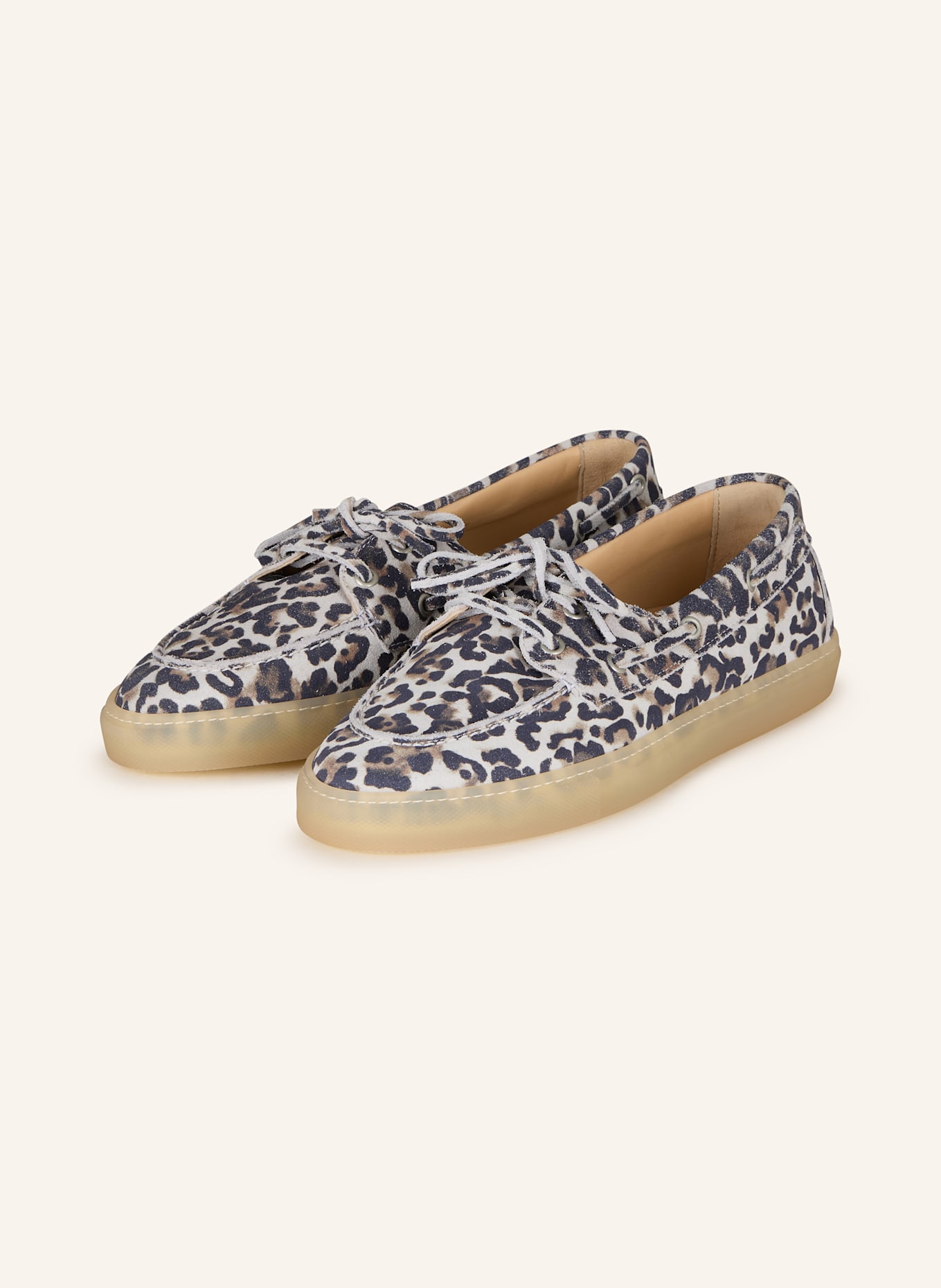 COPENHAGEN Boat shoes CPH160: LIGHT BROWN/ DARK BROWN/ BROWN