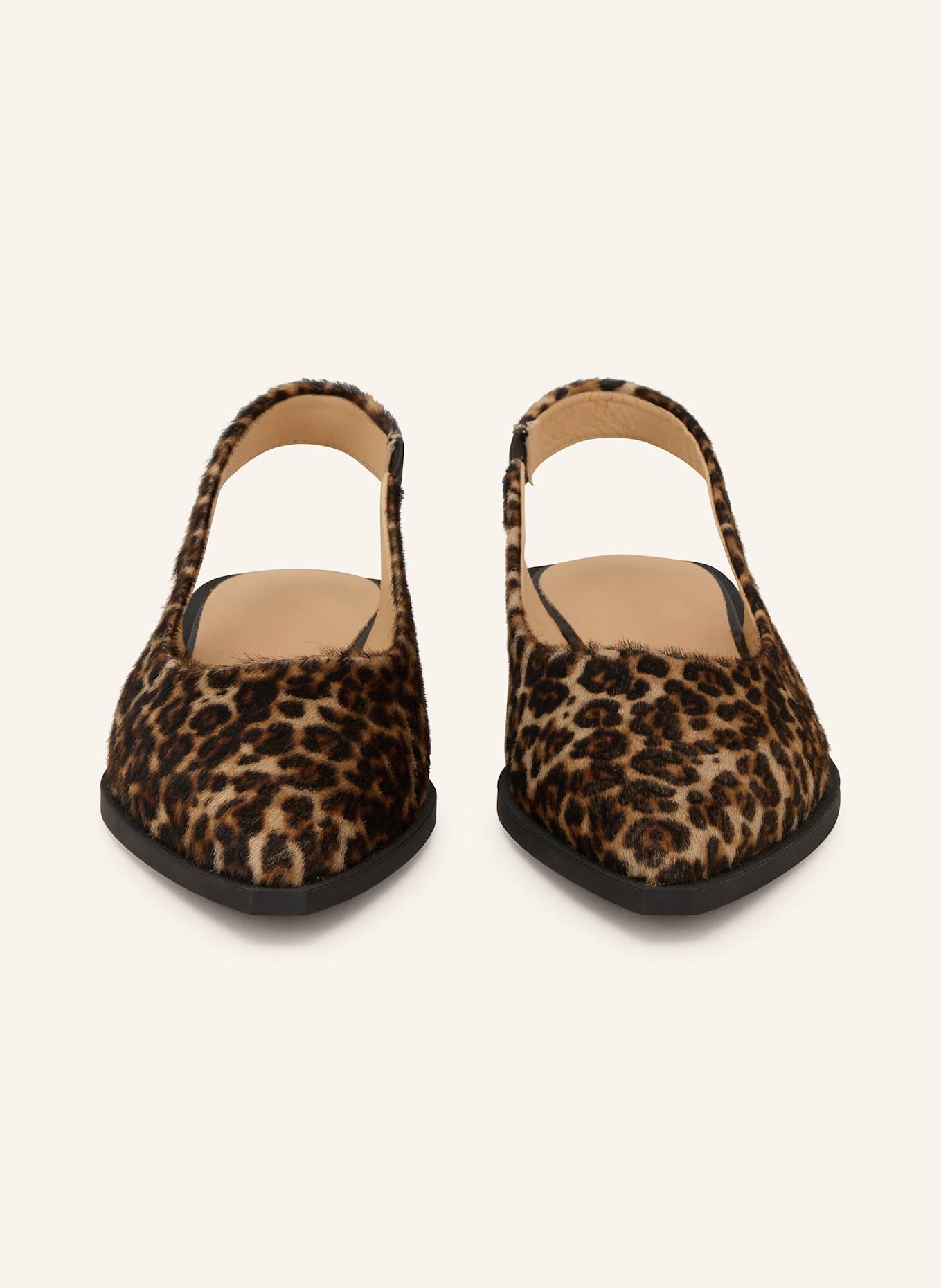 COPENHAGEN Slingback ballerinas CPH416: DARK BROWN/ LIGHT BROWN/ BROWN