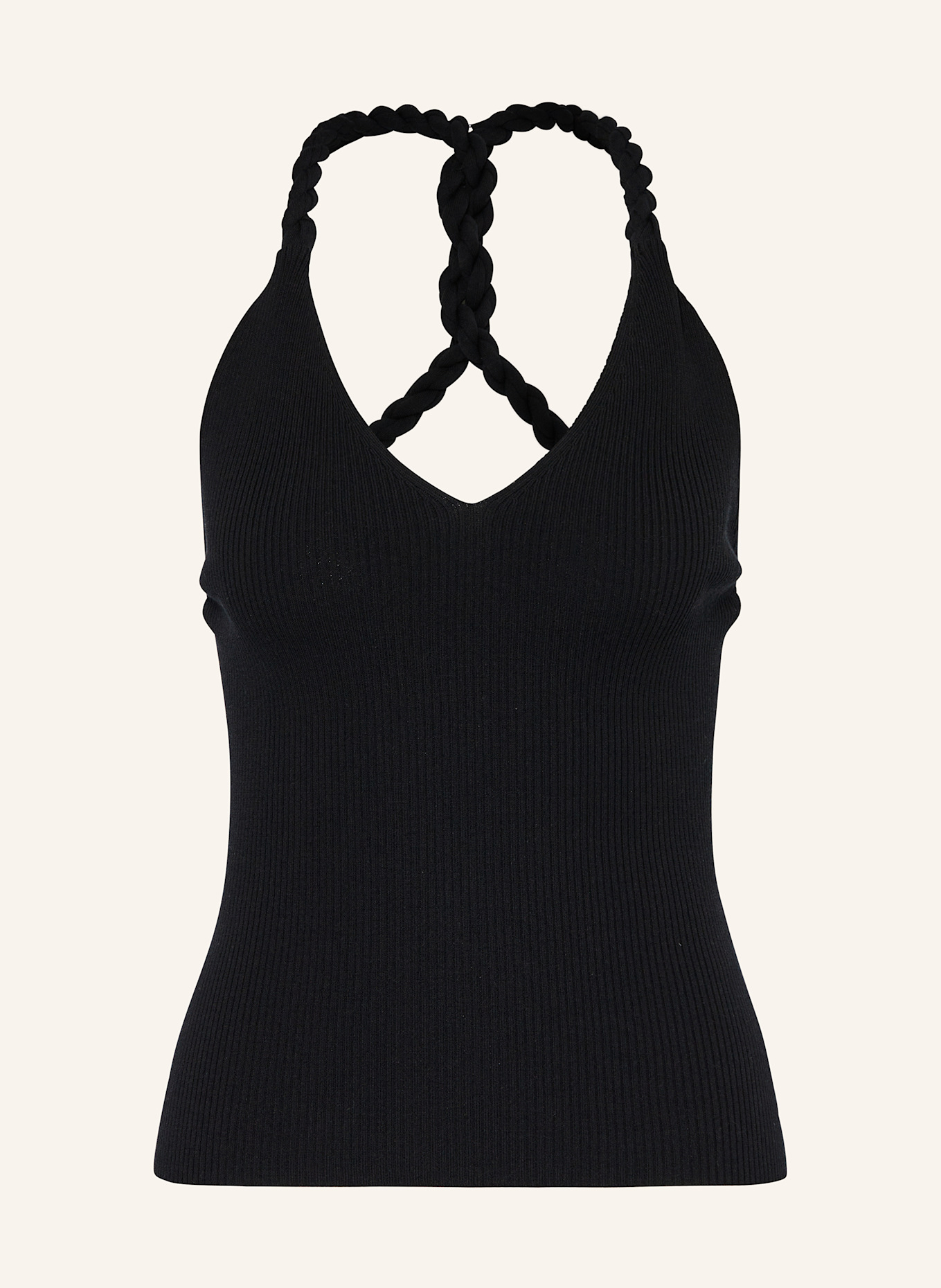 REISS Top LAUREN: BLACK