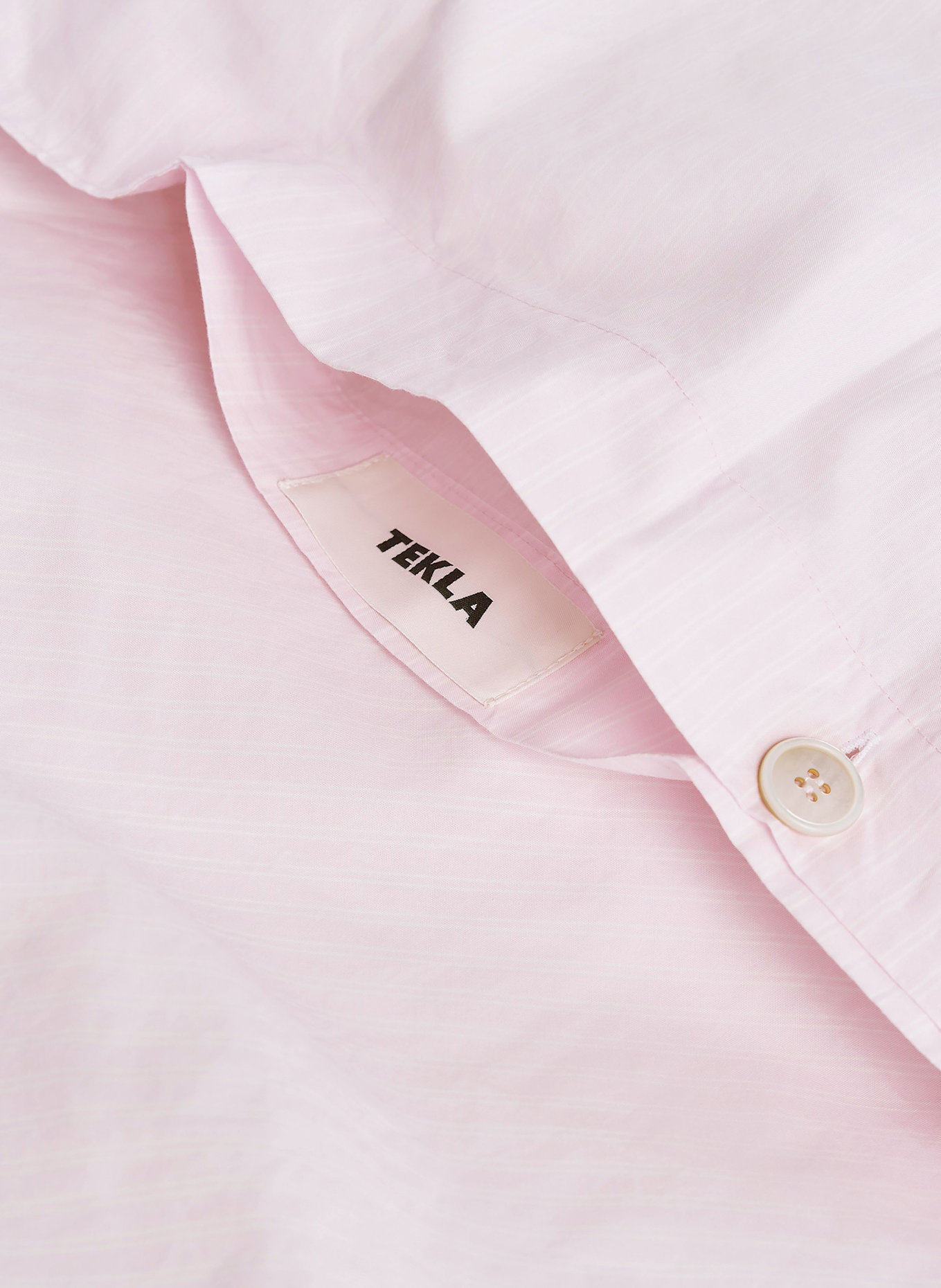 TEKLA Bettbezug: ROSA / WEISS