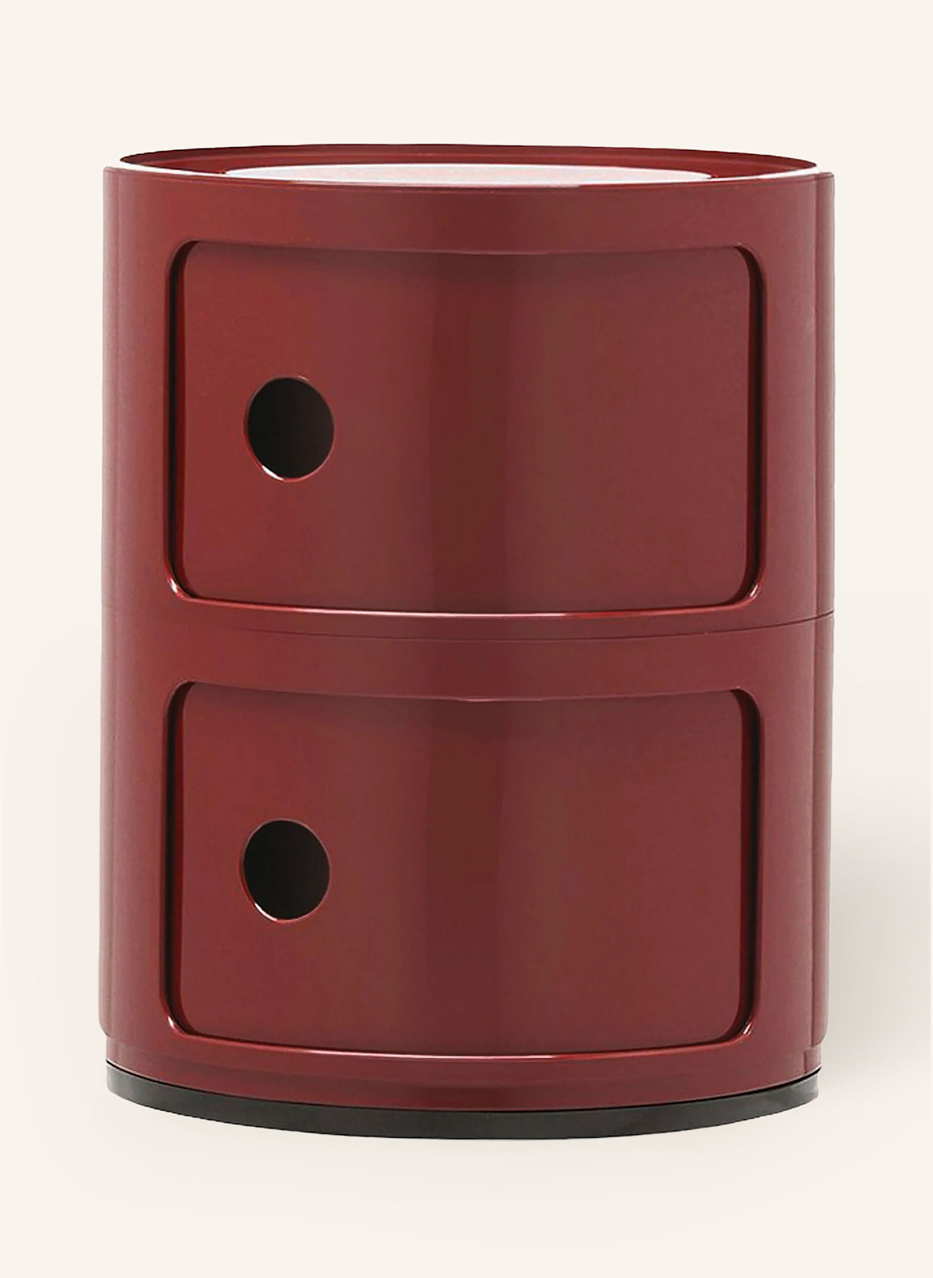 Kartell Beistelltisch COMPONIBILI: DUNKELROT