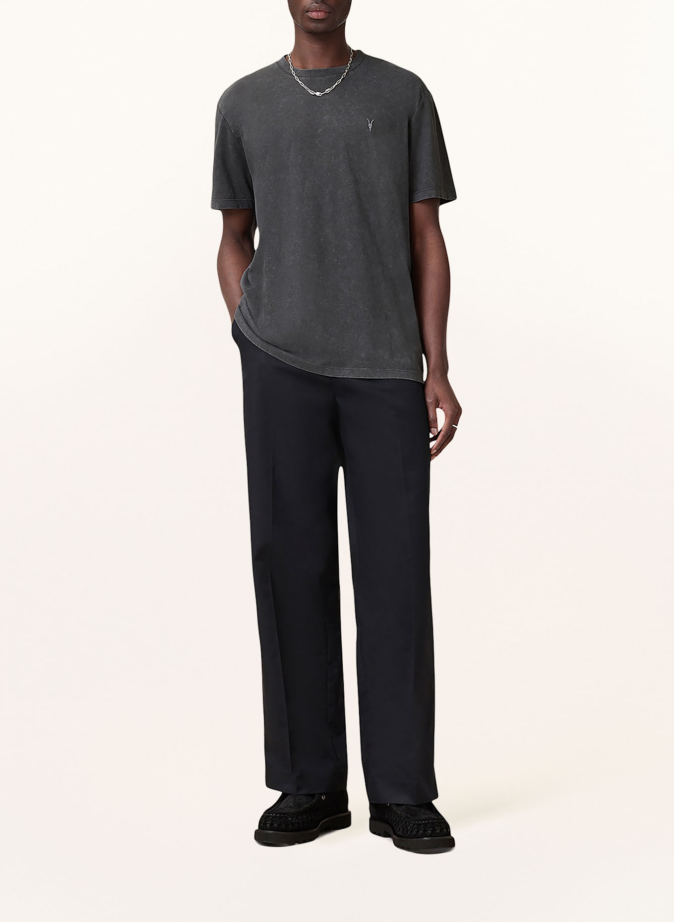 ALLSAINTS T-shirt SAKA: BLACK