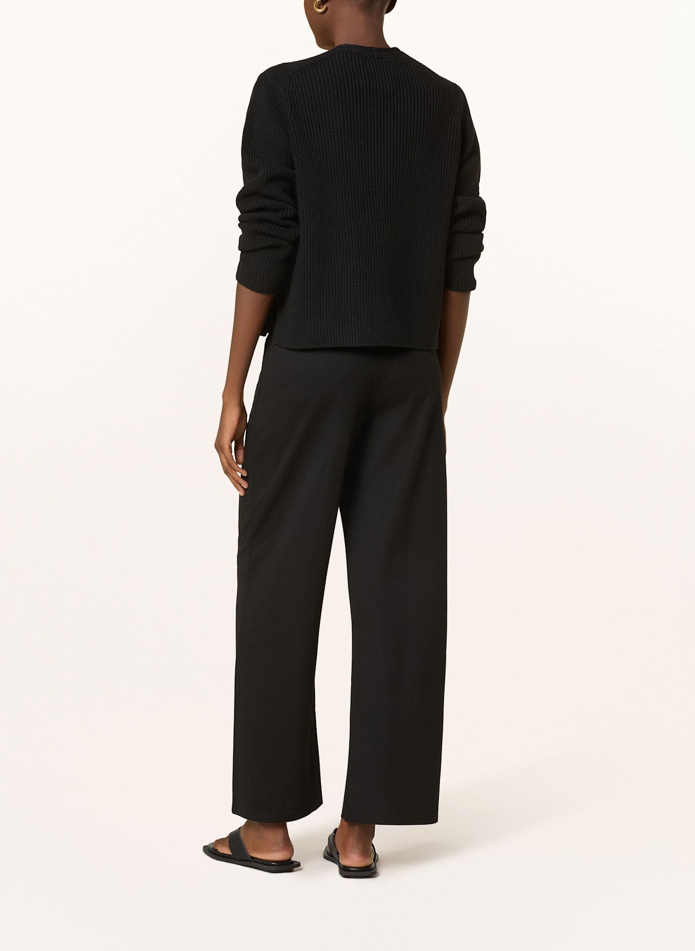 Marc O'Polo Strickjacke: SCHWARZ