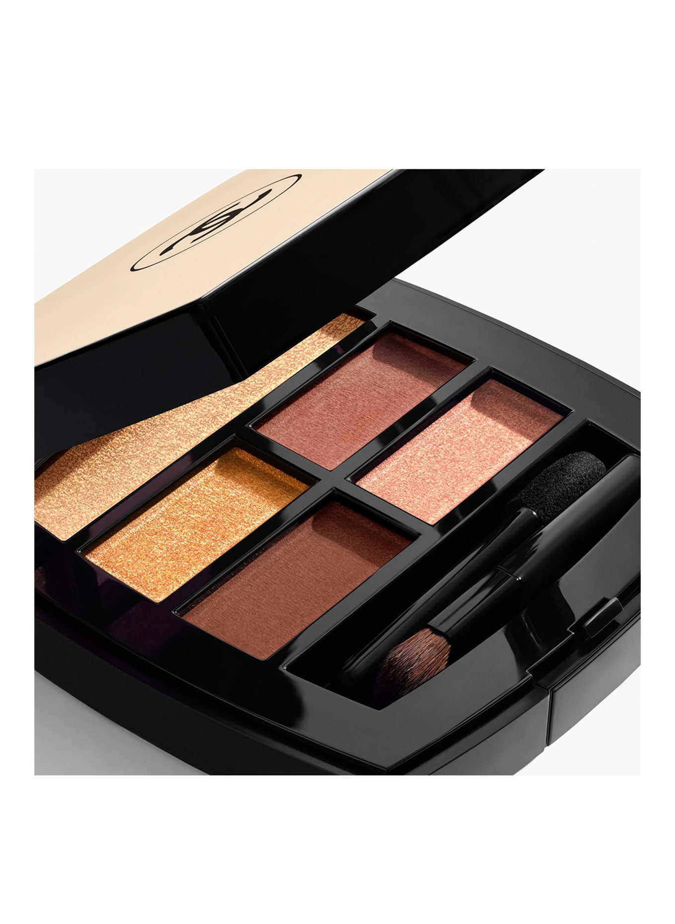 CHANEL LES BEIGES LIDSCHATTEN-PALETTE: GOLDEN