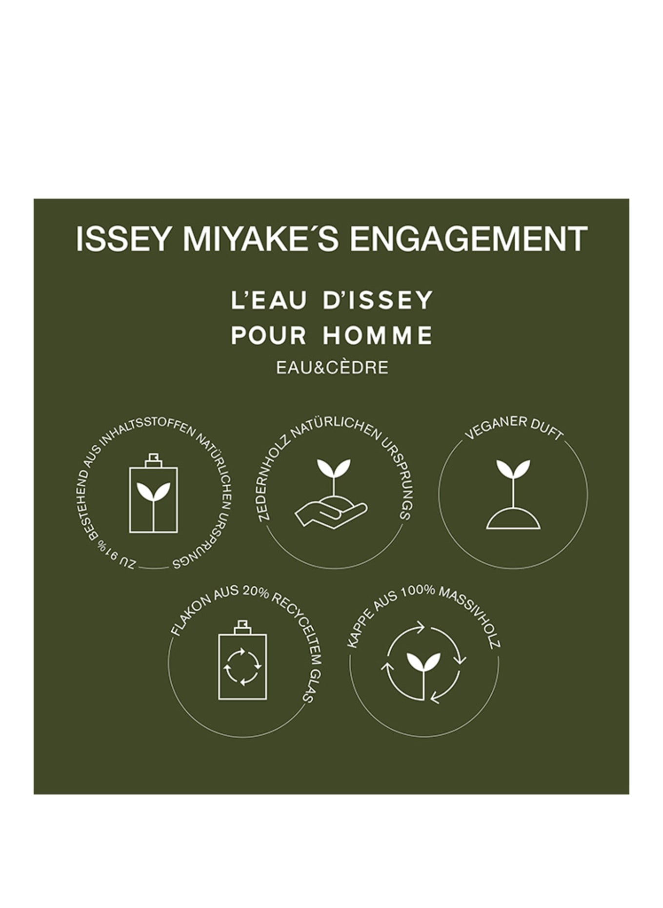 ISSEY MIYAKE EAU &amp; CÈDRE