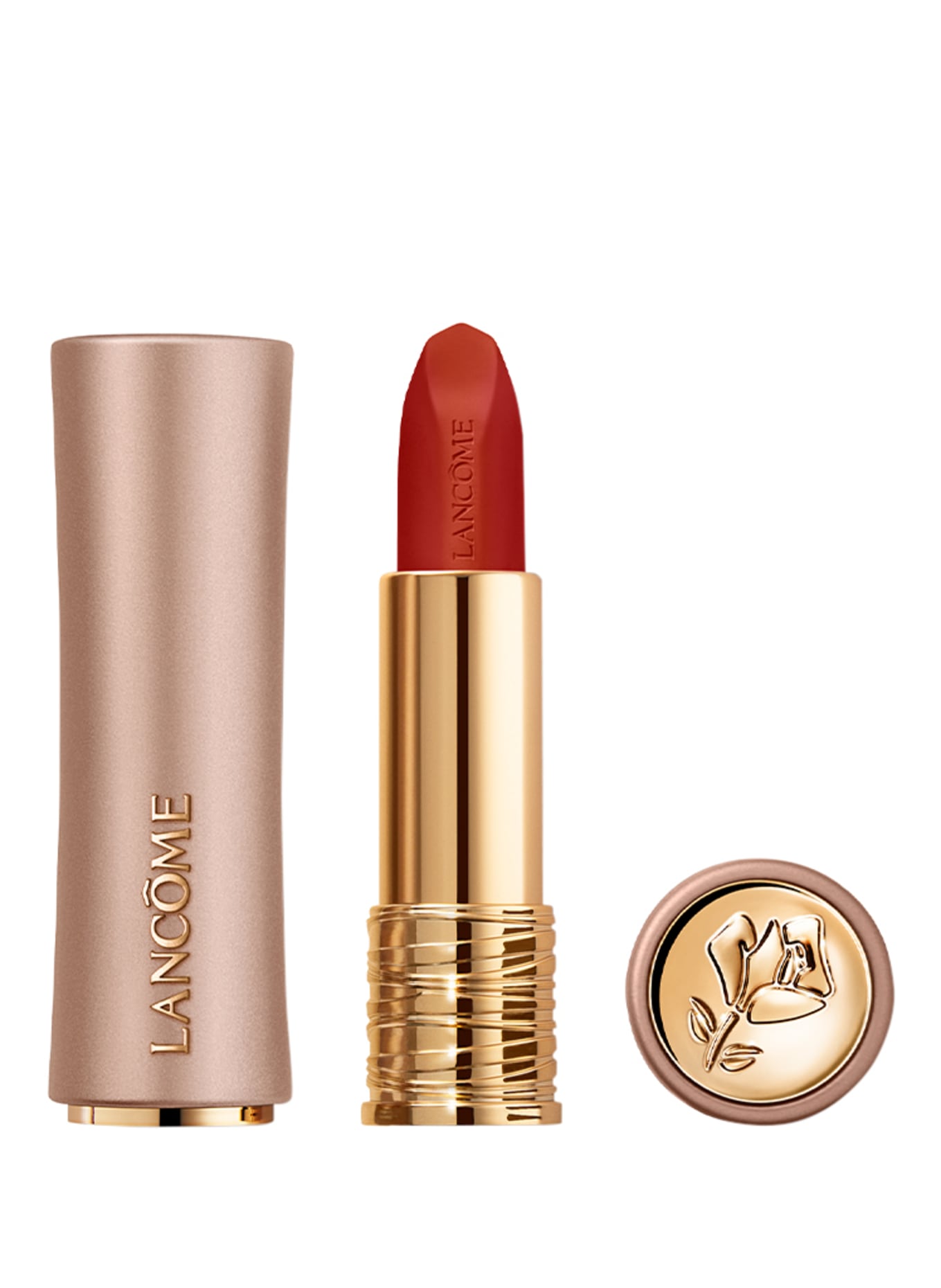 LANCÔME L'ABSOLUE ROUGE INTIMATTE: 196 PLEASURE FIRST