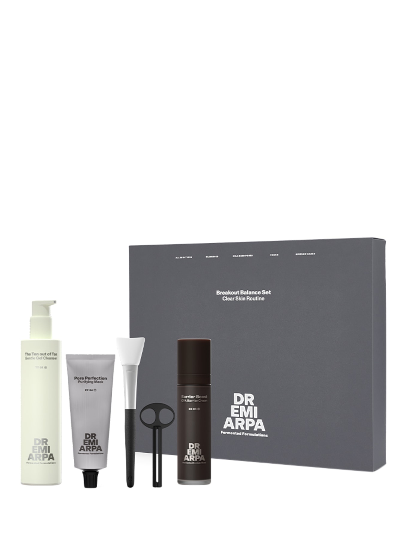 DR. EMI ARPA SKIN BREAKOUT BALANCE SET CLEAR SKIN ROUTINE