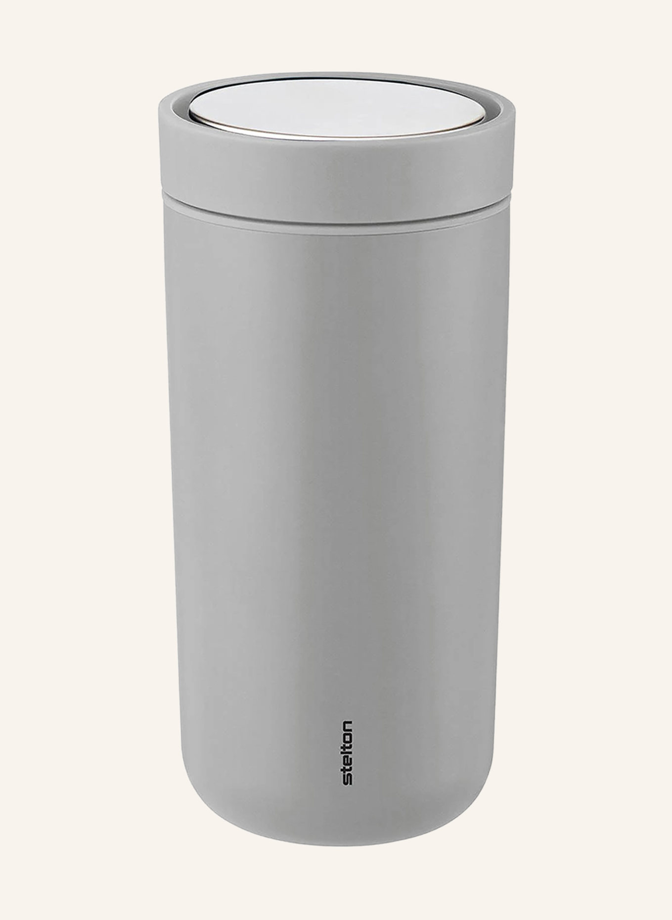 stelton Thermobecher TO GO CLICK: HELLGRAU