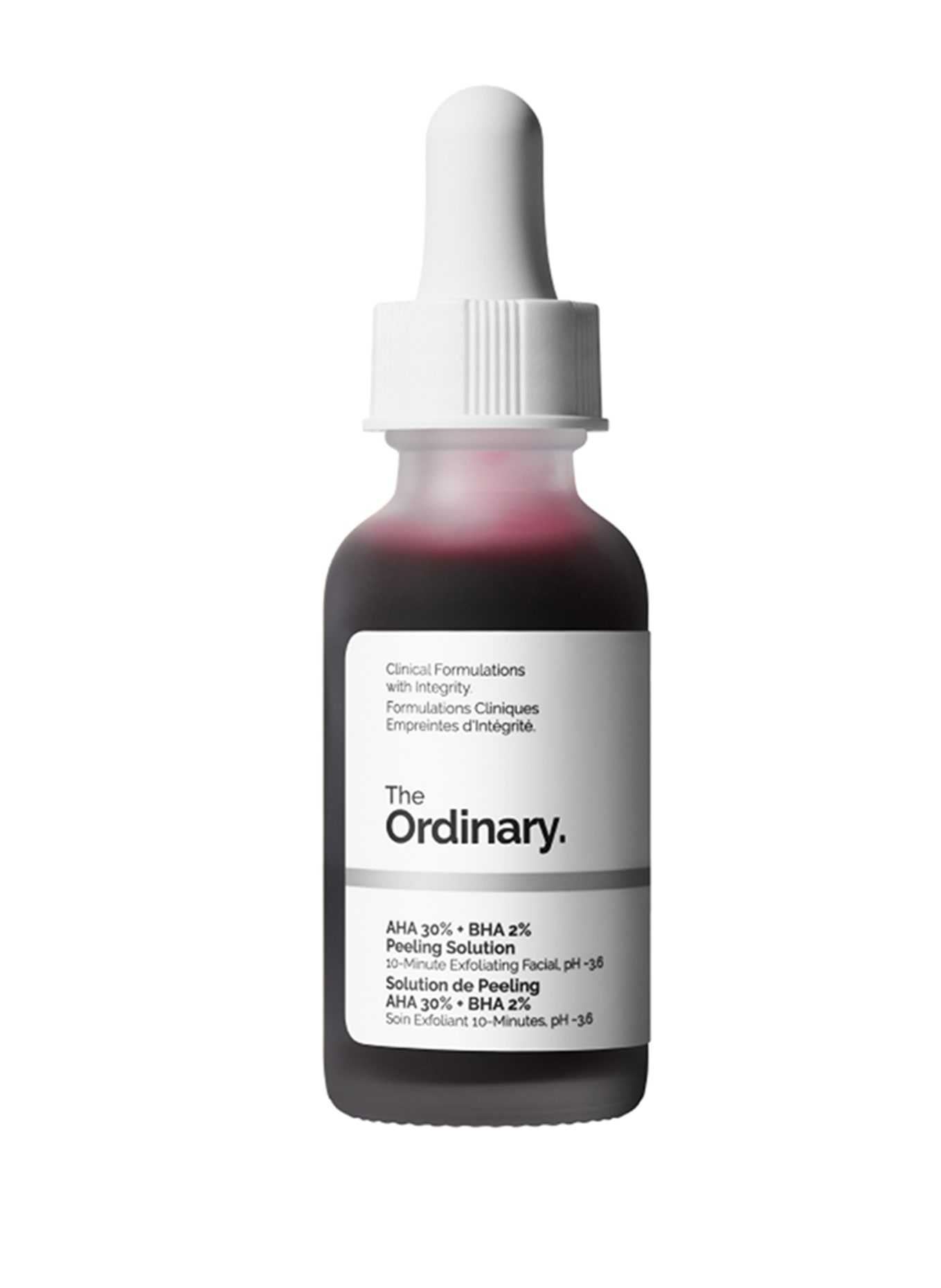 The Ordinary. AHA 30% + BHA 2% PEELING SOLUTION