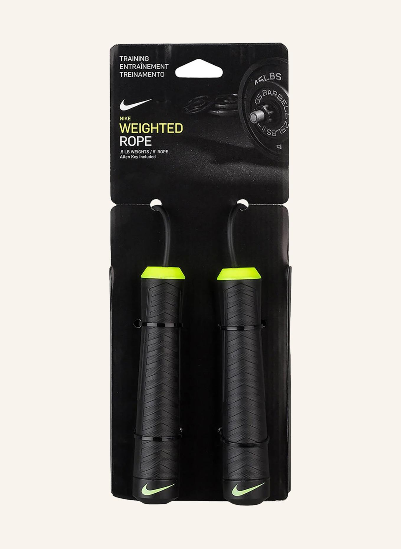 Nike Springseil WEIGHTED ROPE: SCHWARZ