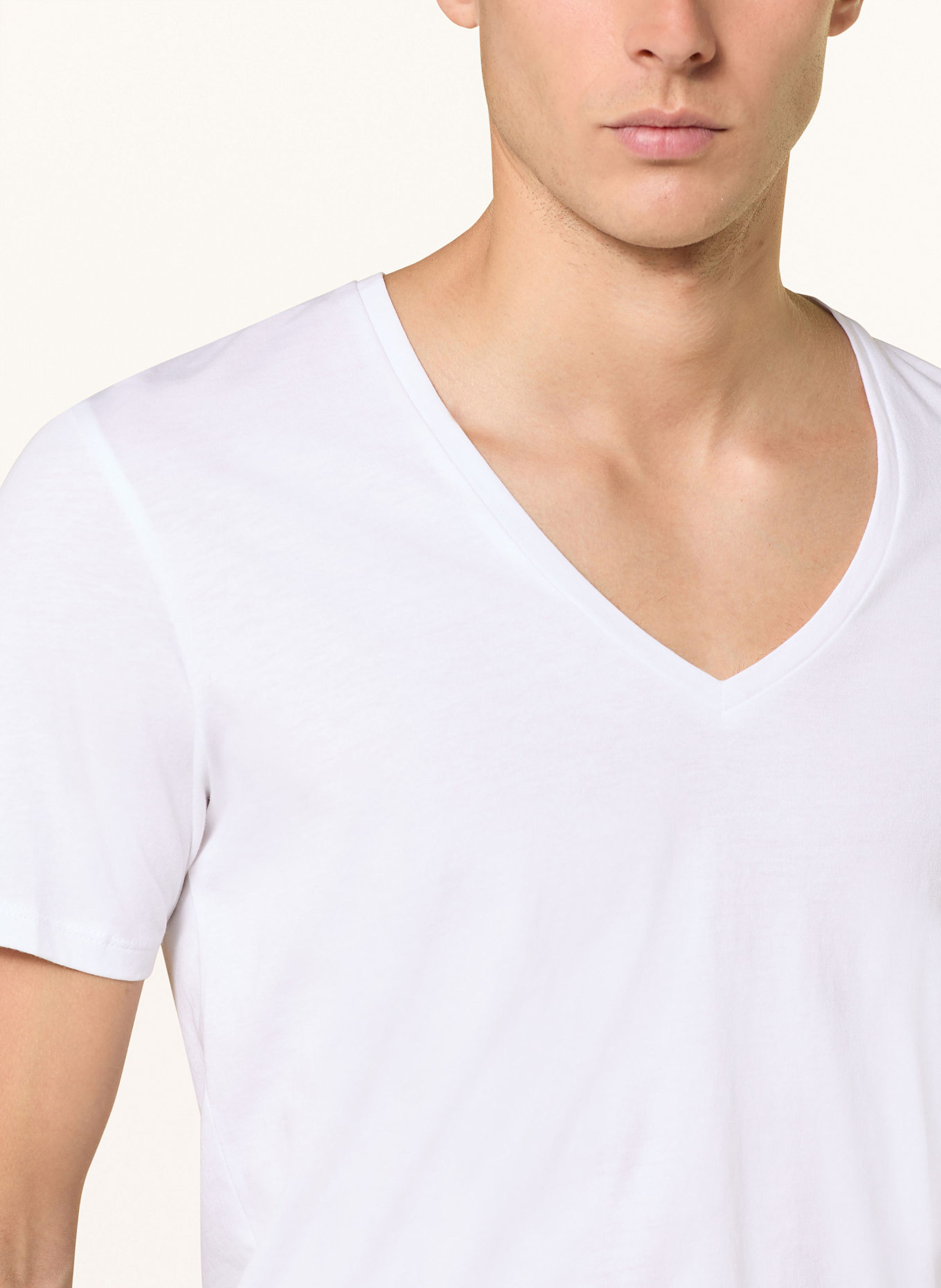 DRYKORN T-Shirt QUENTIN: WEISS