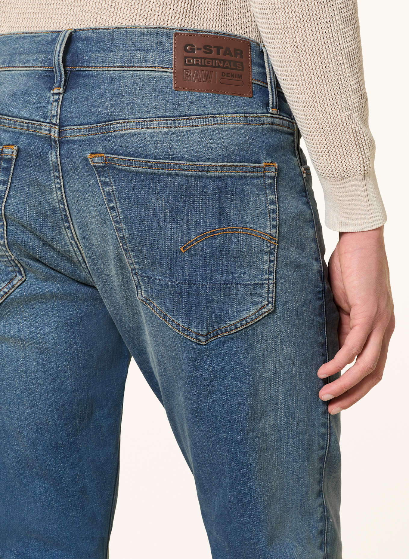 G-Star Jeans Slim Fit: 2965 VINTAGE MEDIUM AGED BLUE