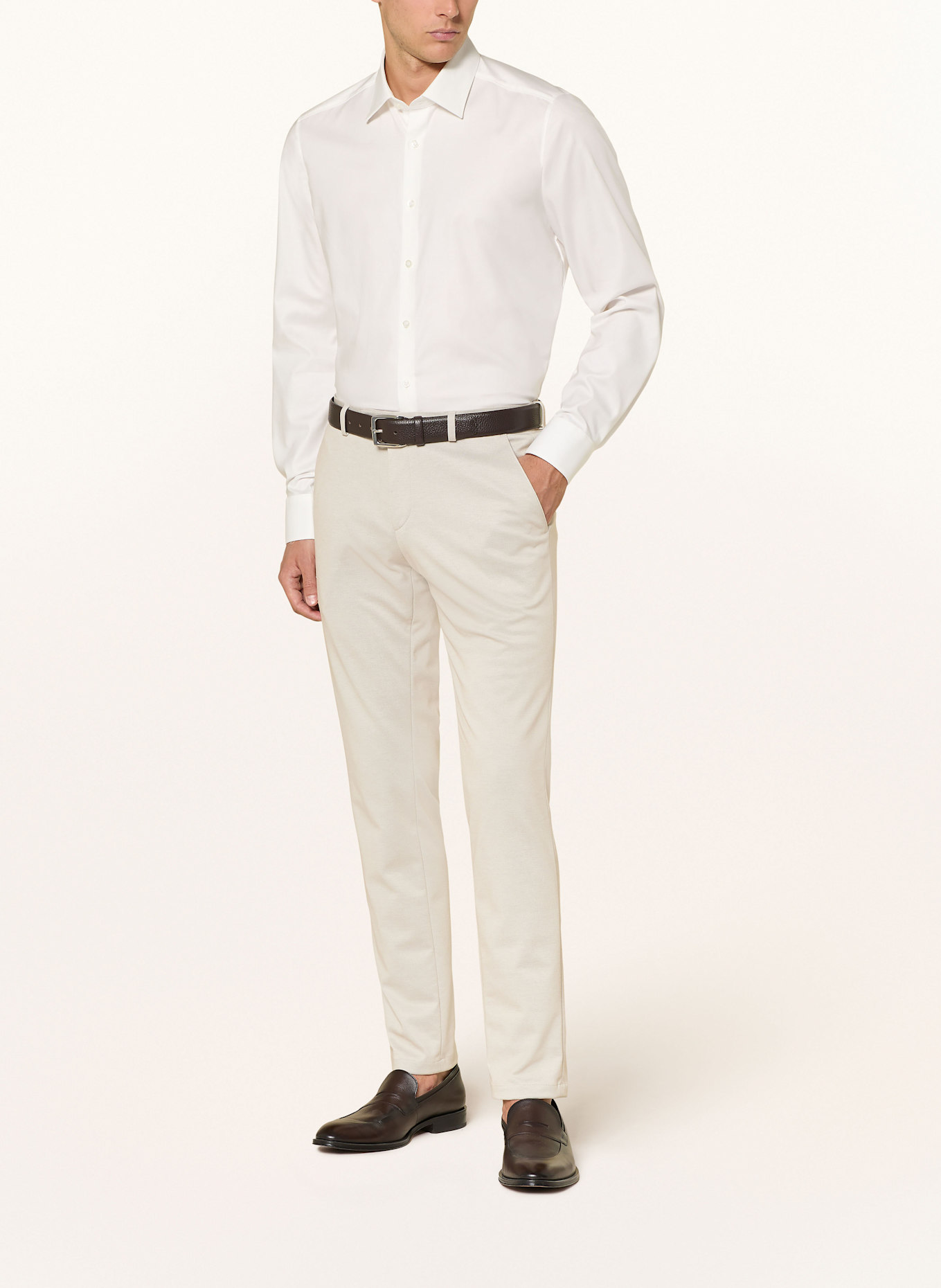 OLYMP Hemd Level Five body fit: WEISS