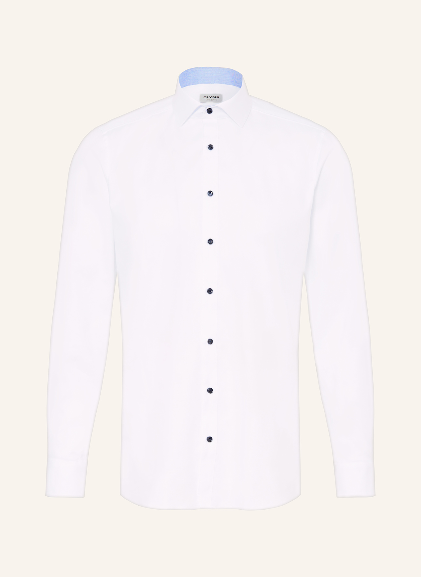 OLYMP Hemd Level Five body fit: WEISS